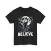 Moonlit Believer Bigfoot Lover T- Shirt Printify