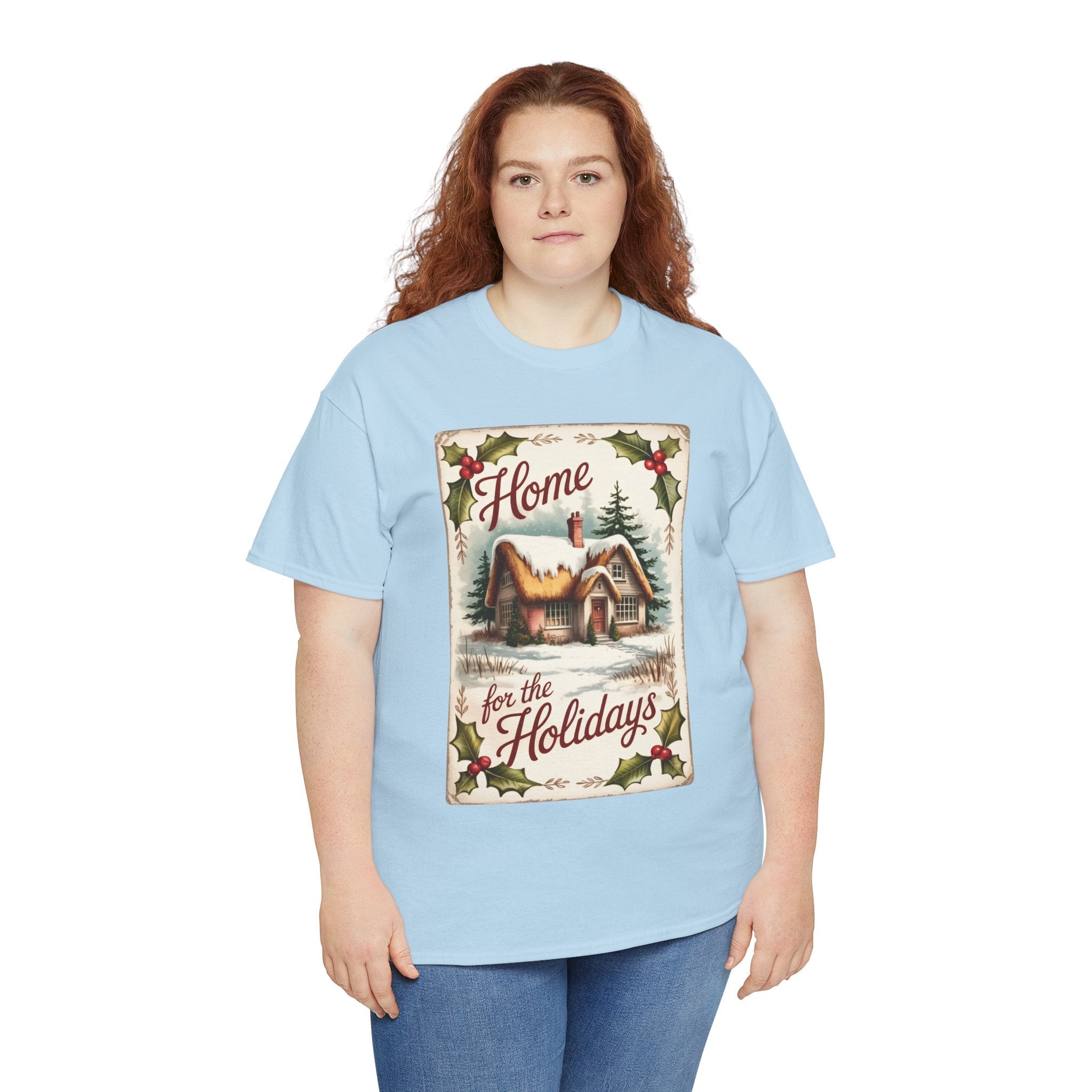Home for the Holidays Unisex T- Shirt Printify