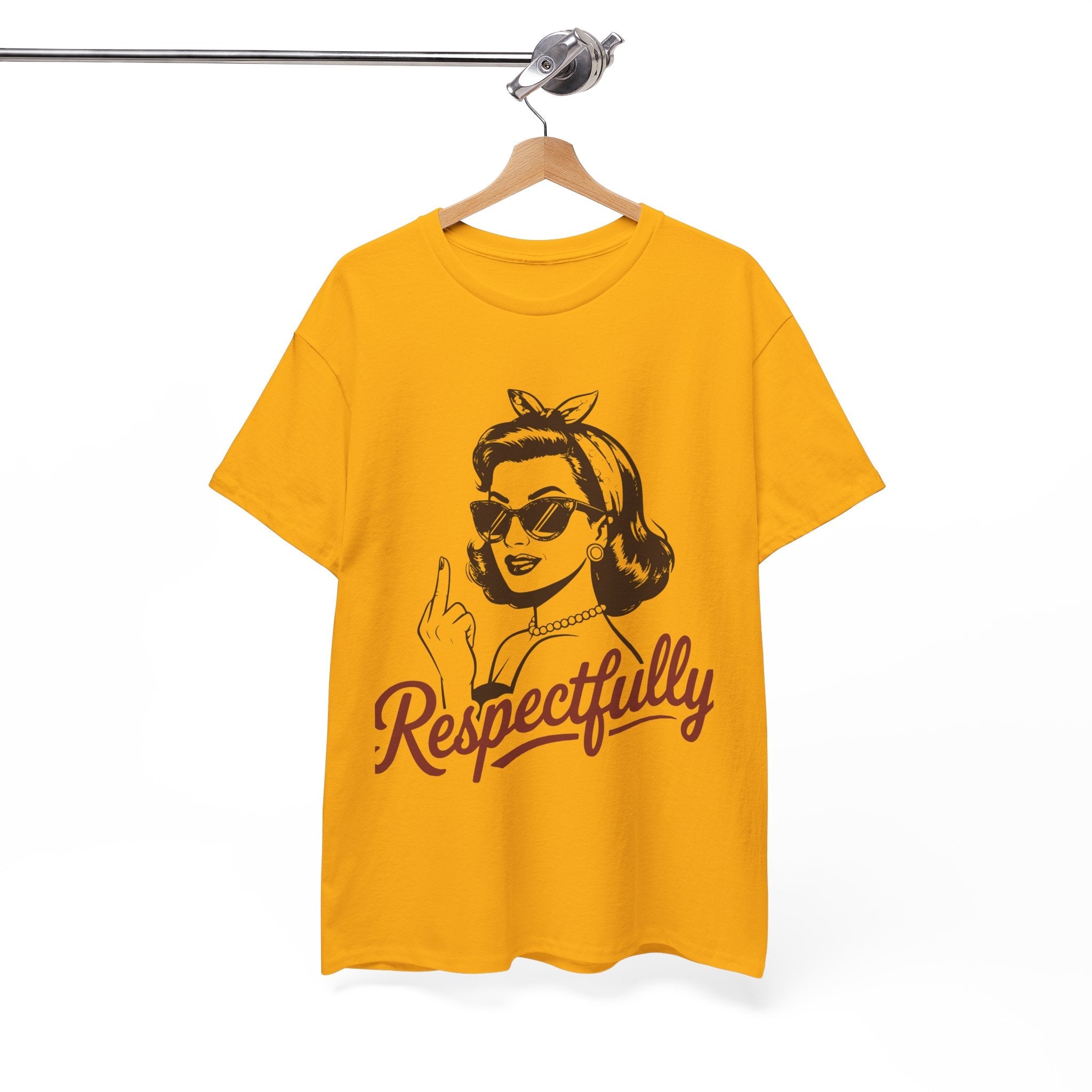 Respectfully Statement Vintage  T-Shirt Printify