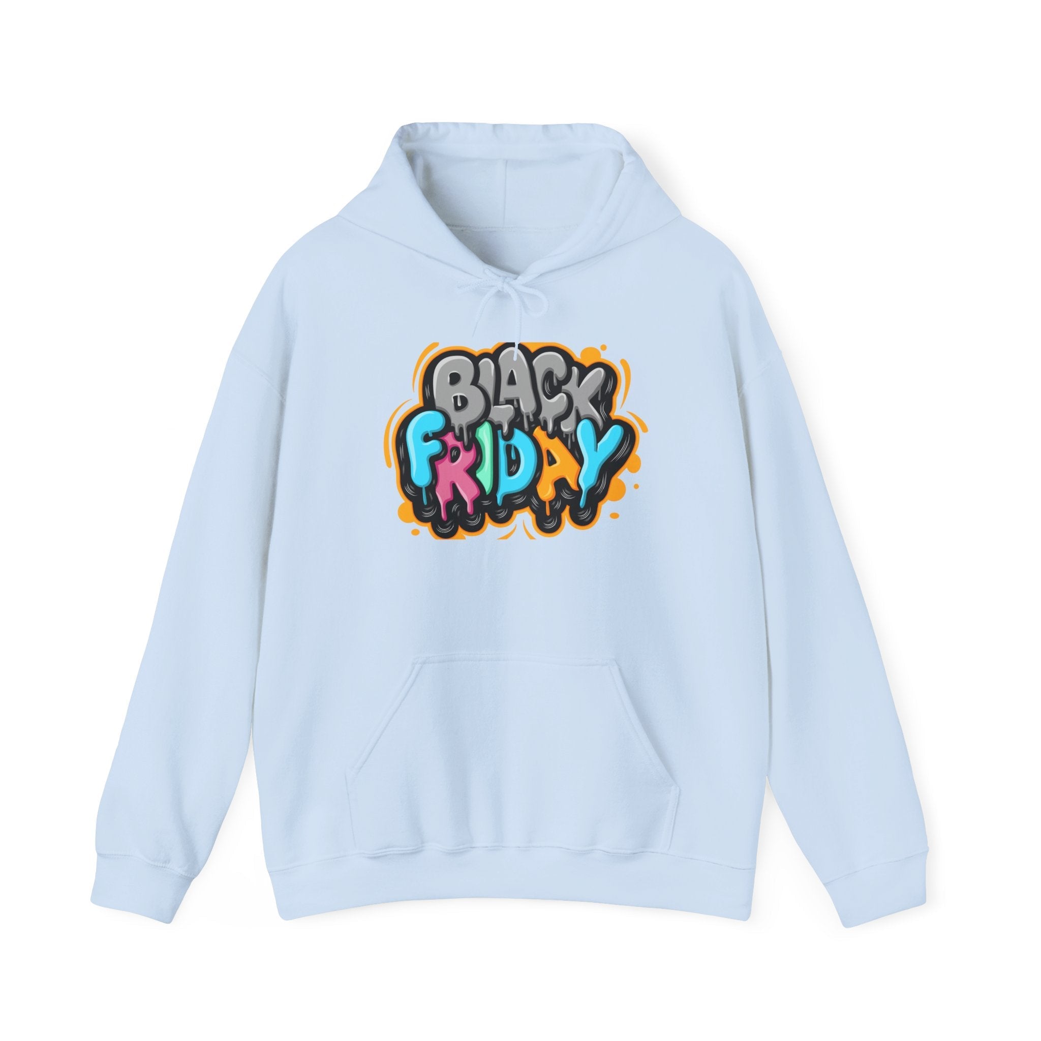 Black Friday Graffiti Hoodie Printify