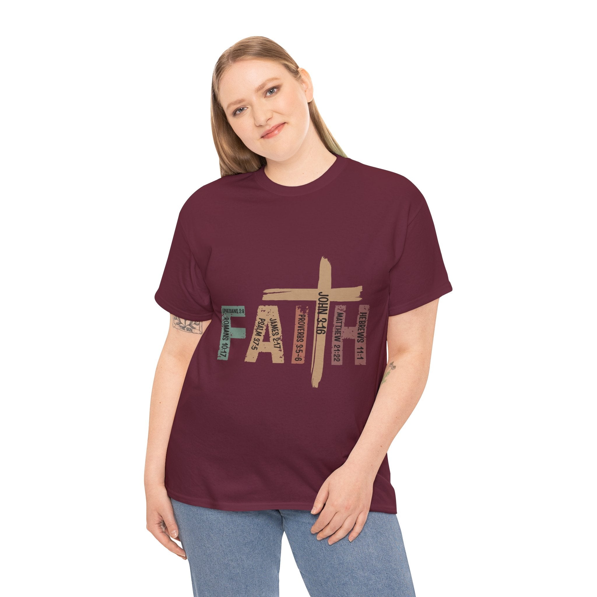 Faith Inspirational Unisex T- Shirt Printify