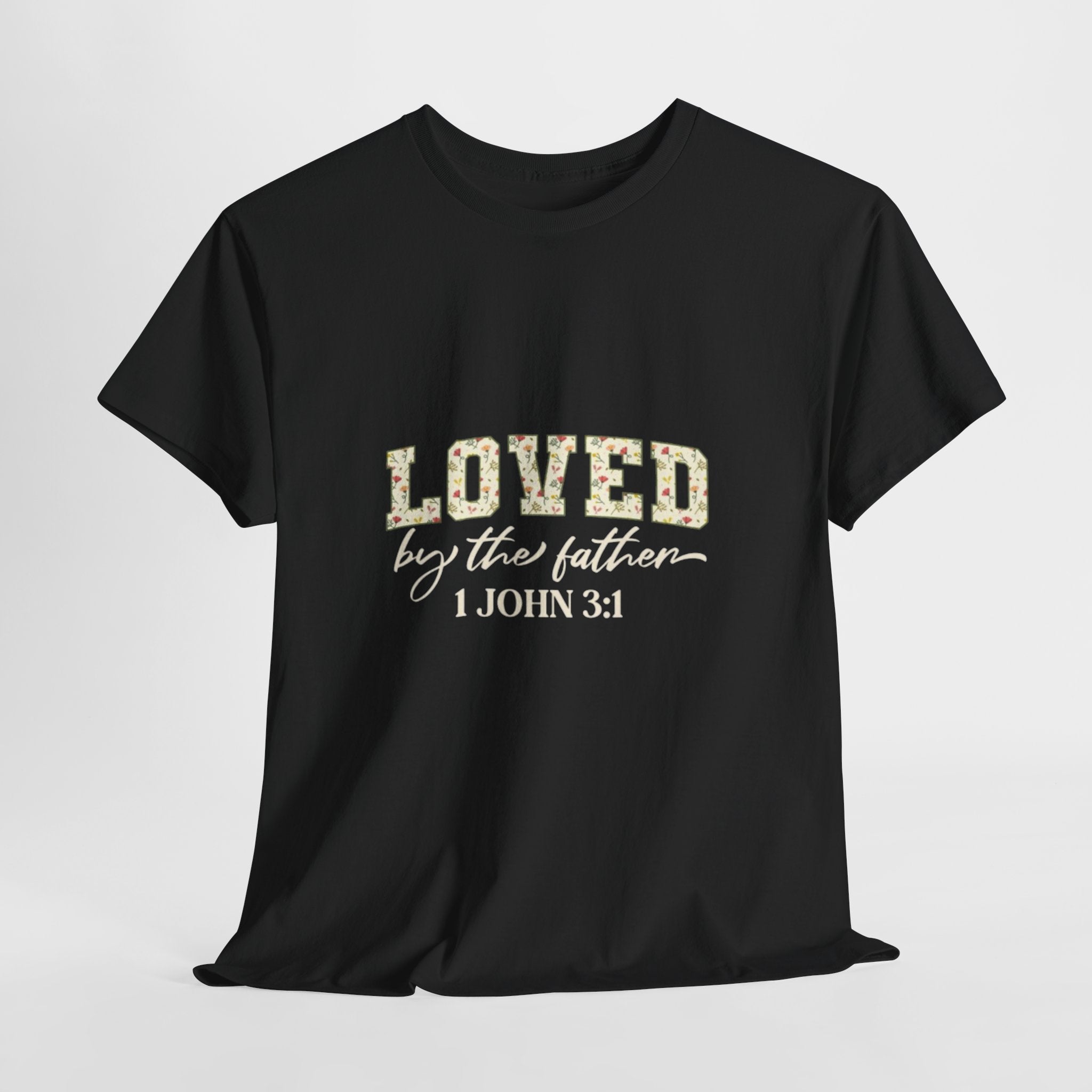 Loved by the Father T-Shirt Printify