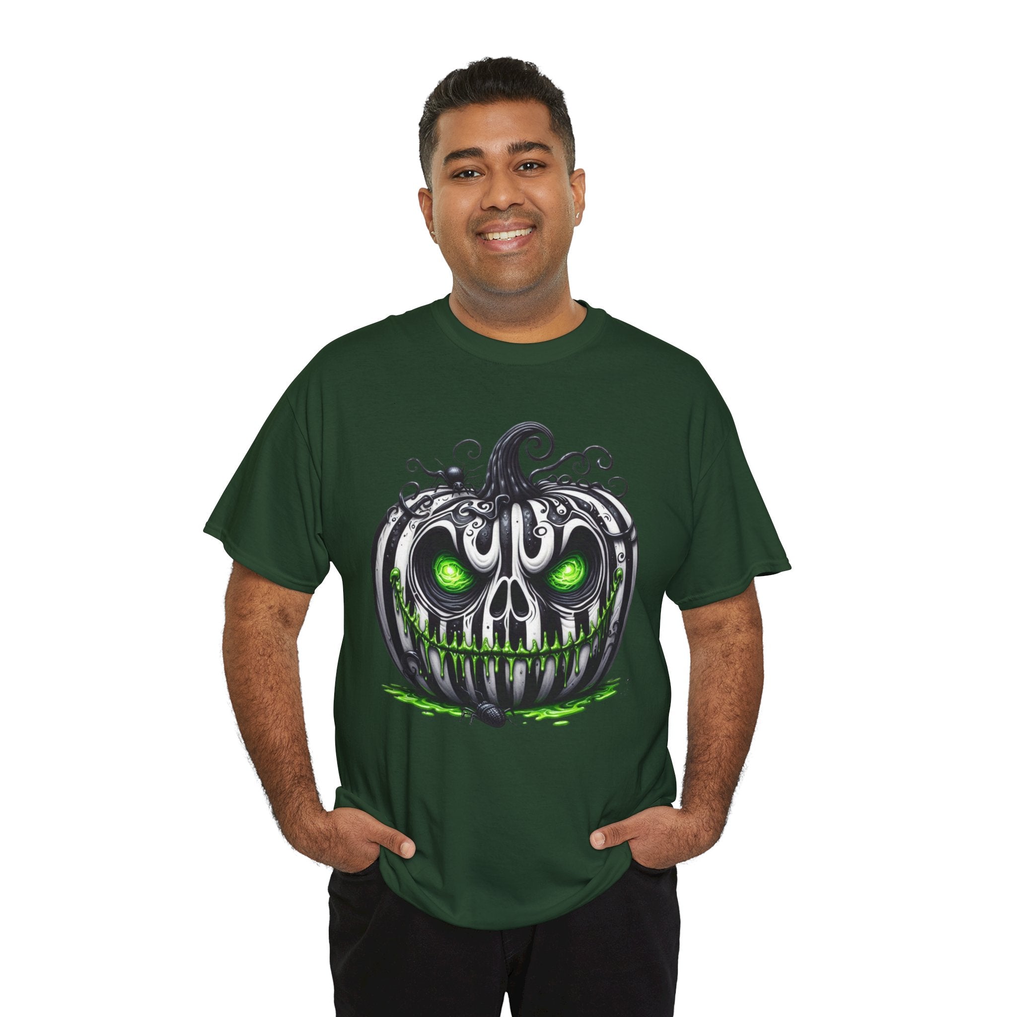 Spooky Halloween Pumpkin T-Shirt Printify