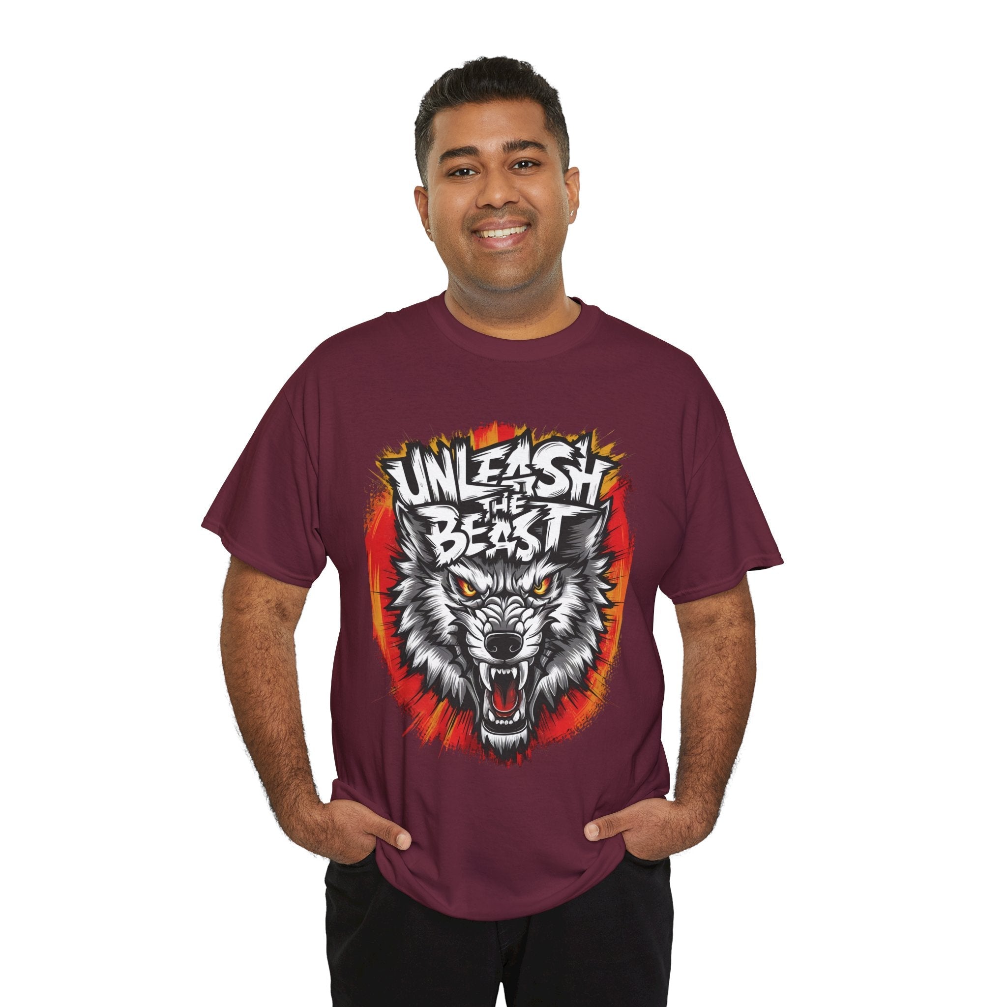Unleash the Beast Graphic T- Shirt Printify