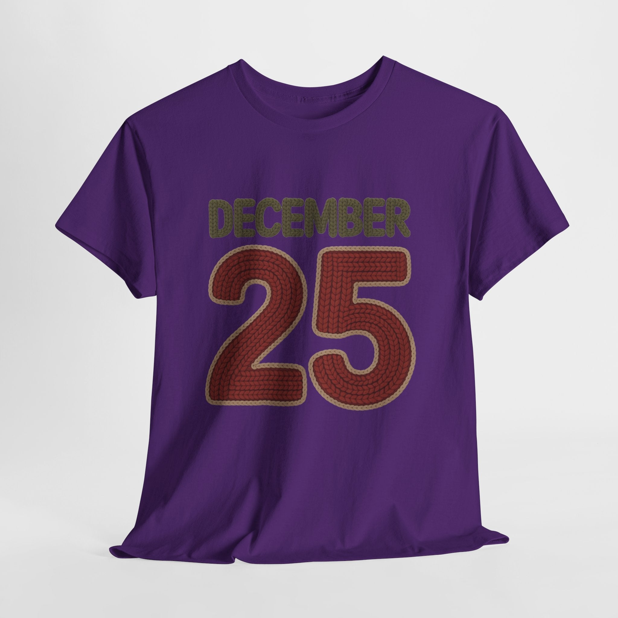 December 25 Christmas Date T- Shirt Printify