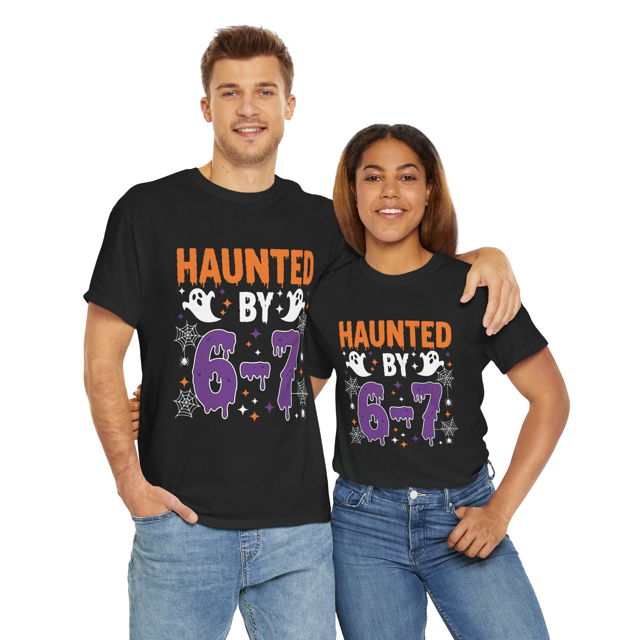Haunted by 6-7 Unisex Graphic T-Shirt Printify