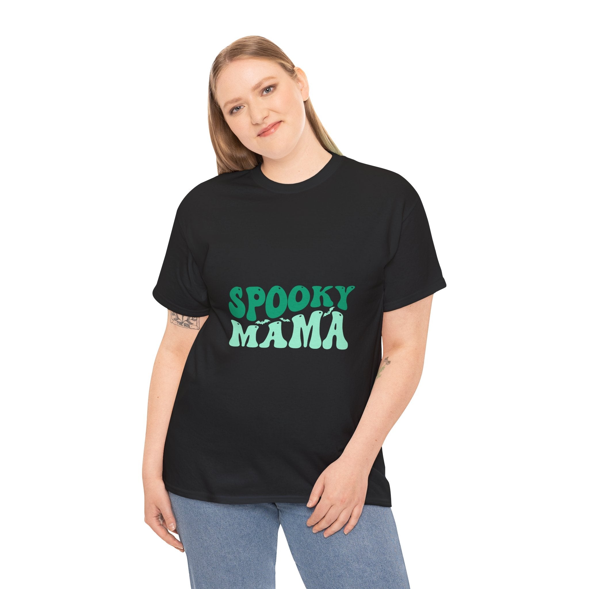 Spooky Mama Unisex Halloween T- Shirt Printify