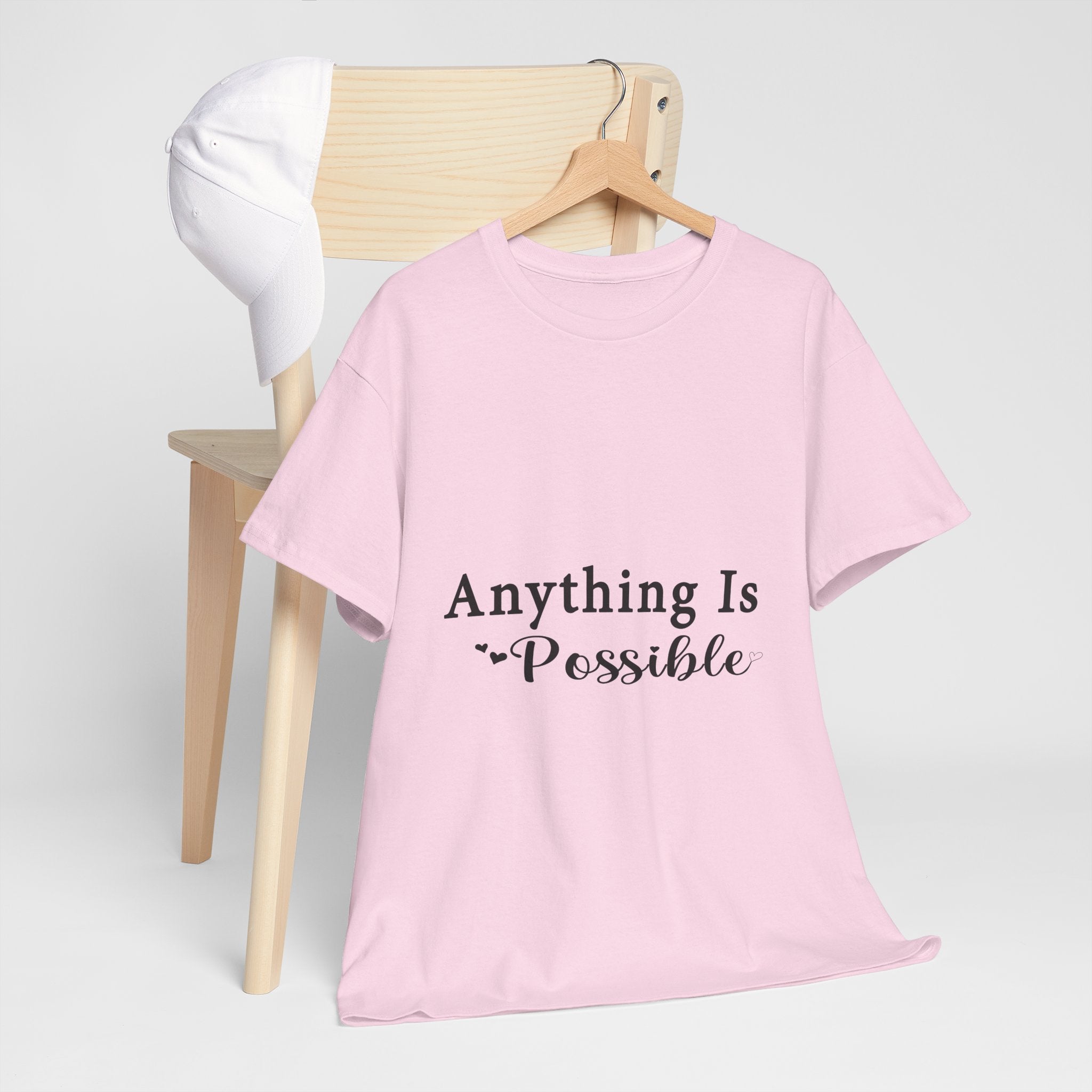 'Anything Is Possible' Motivational T- Shirt Printify