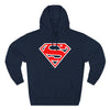 Superman Premium Fleece Hoodie Printify