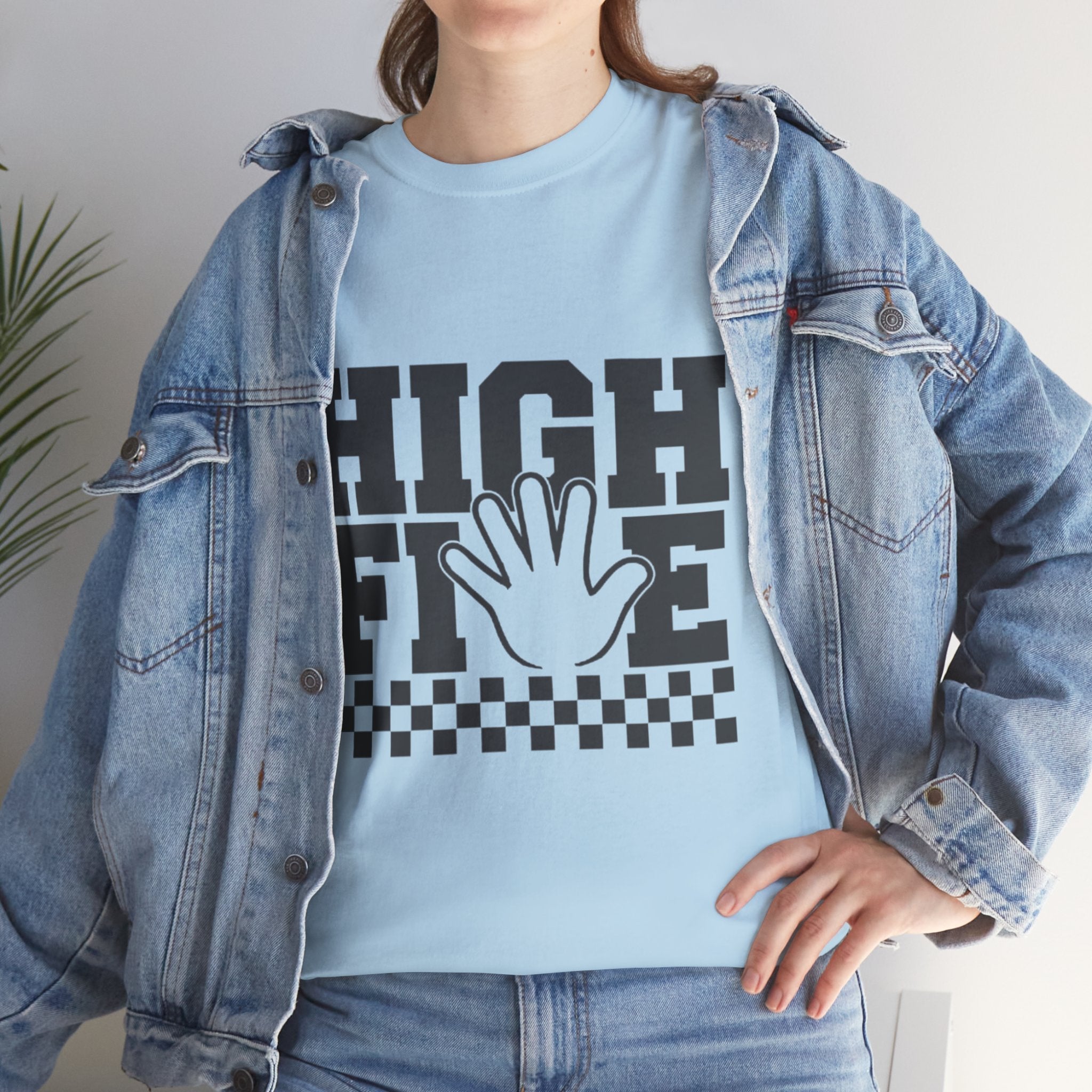 High Five Unisex Casual T- Shirt Printify