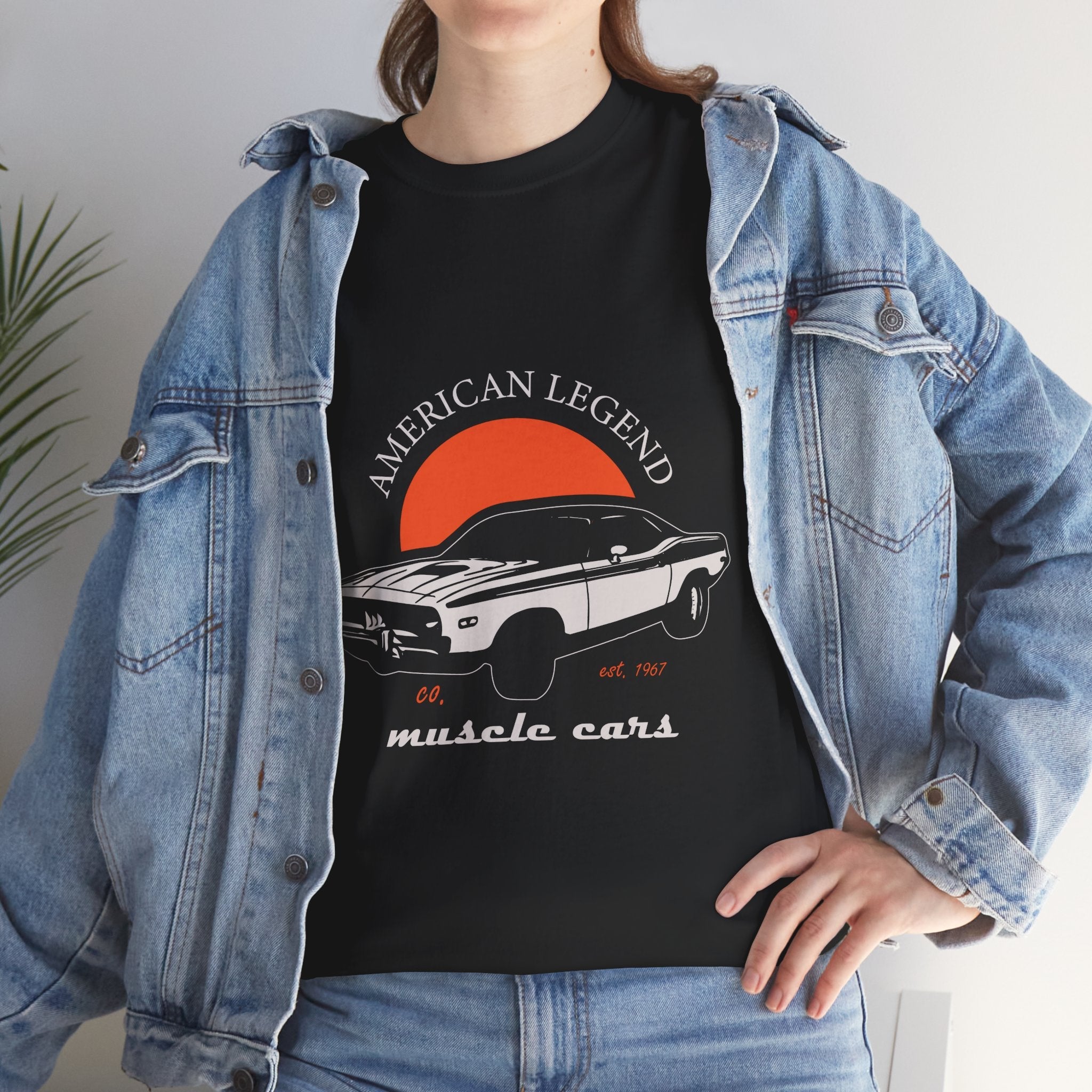 American Legend Muscle Car T-Shirt Printify