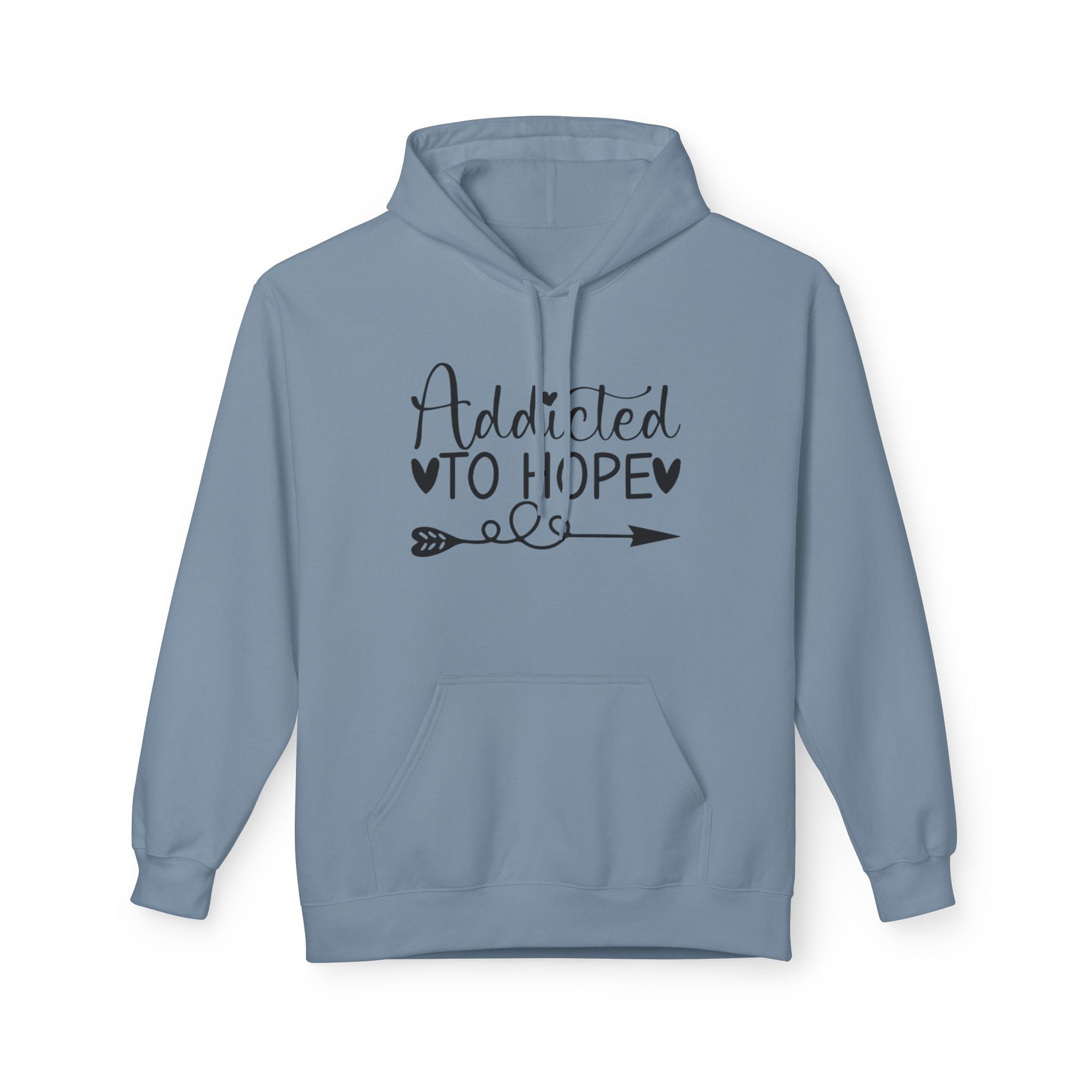 "Addicted to Hope" Graphic Hoodie Printify