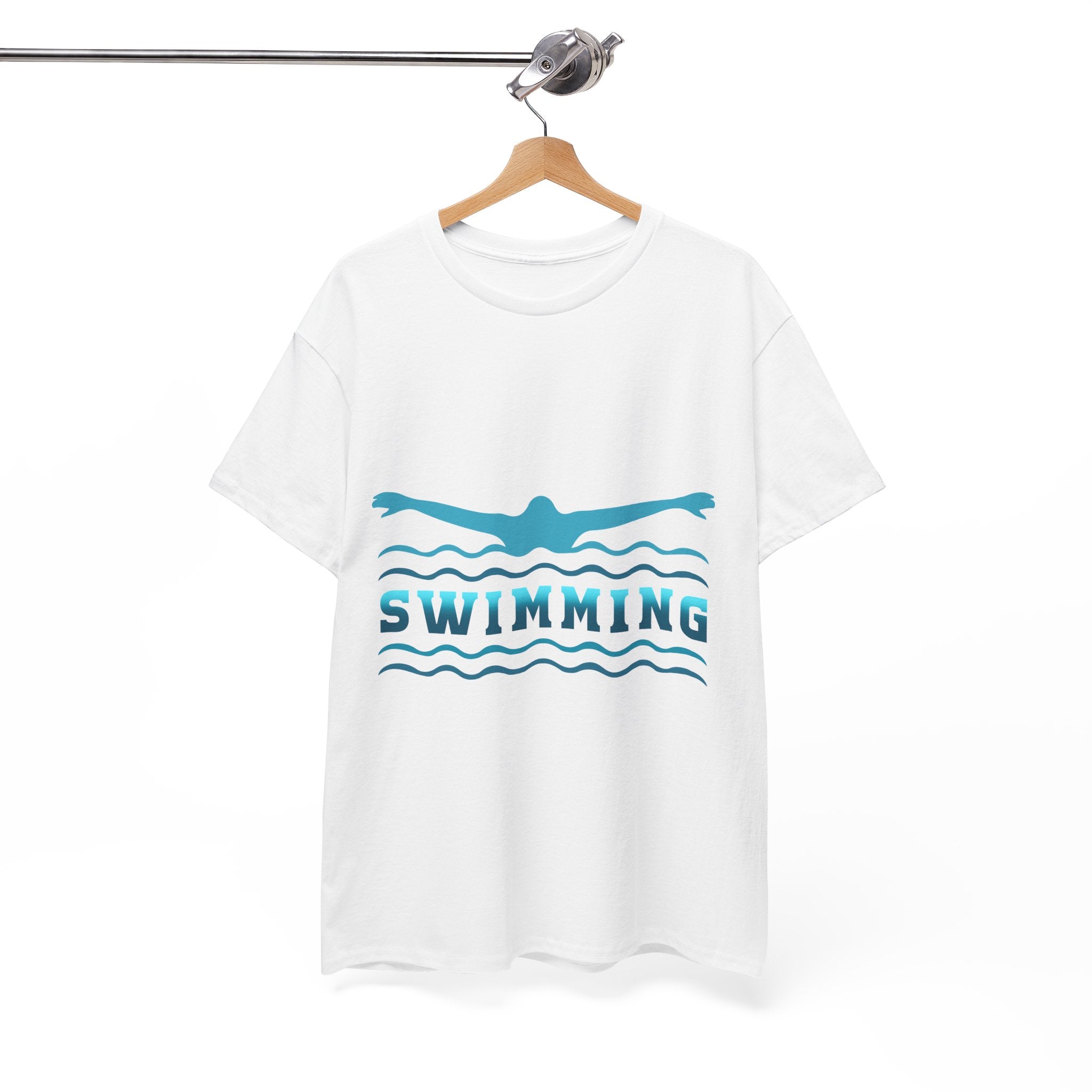 Swimming Unisex T-Shirt Printify