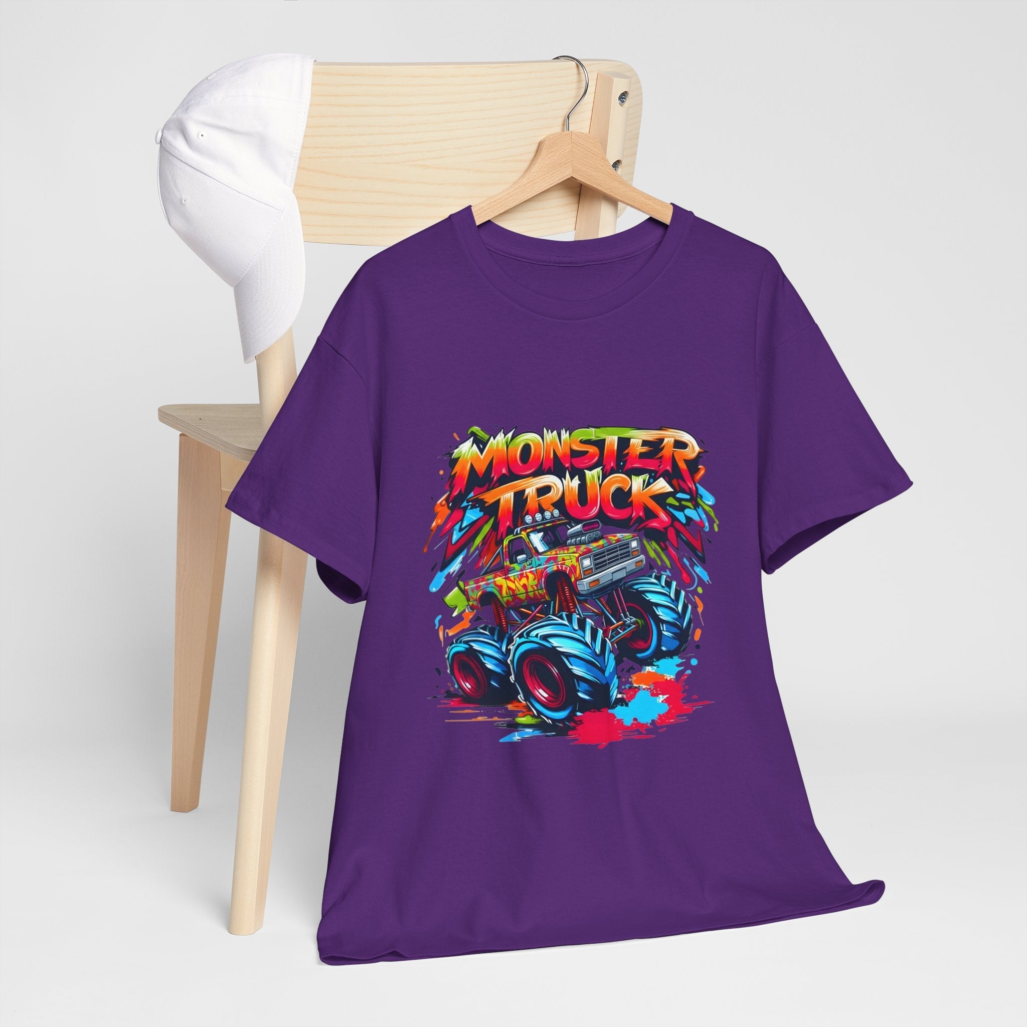 Monster Trucks Graffiti T- Shirt Printify