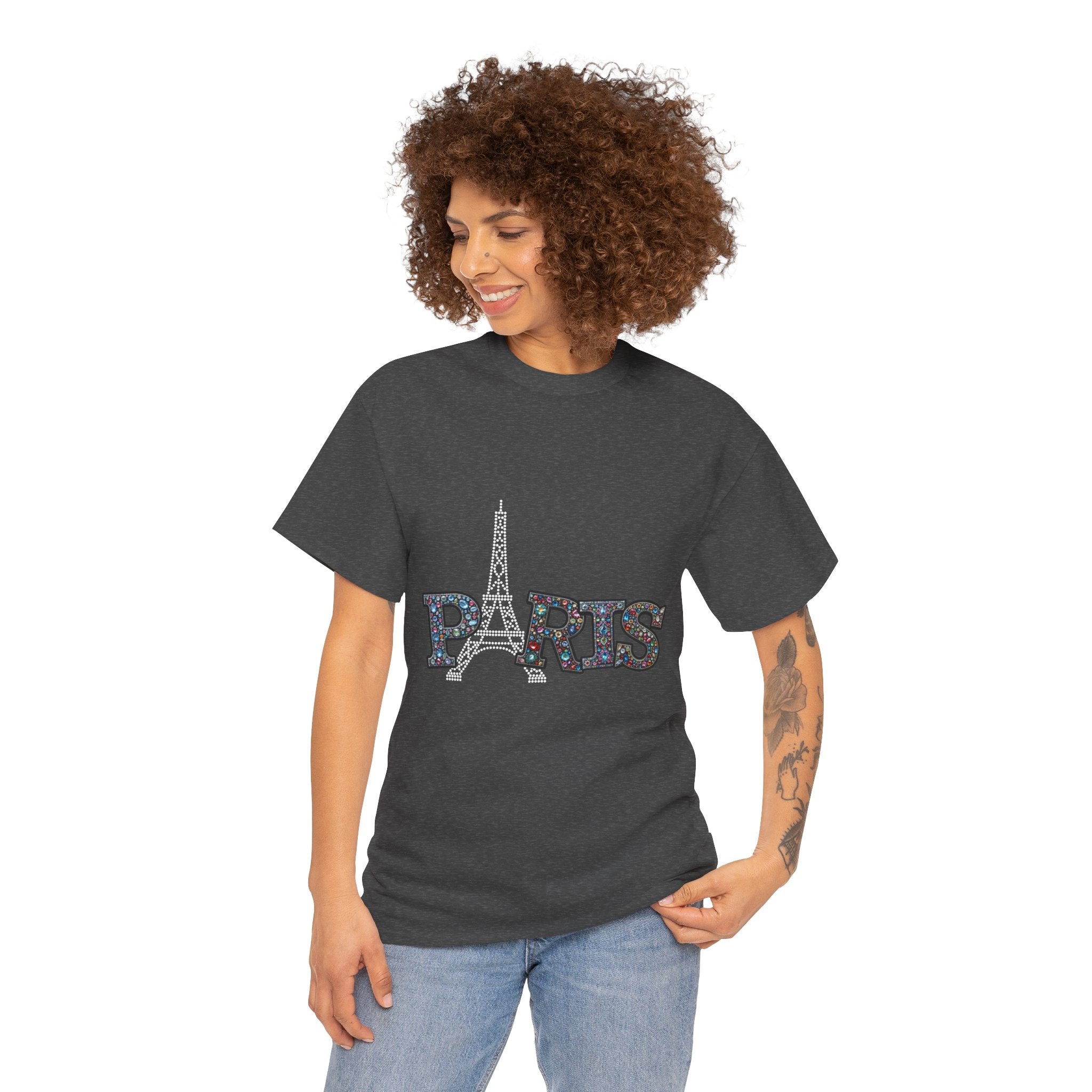 Paris Eiffel Tower Graphic T- Shirt Printify