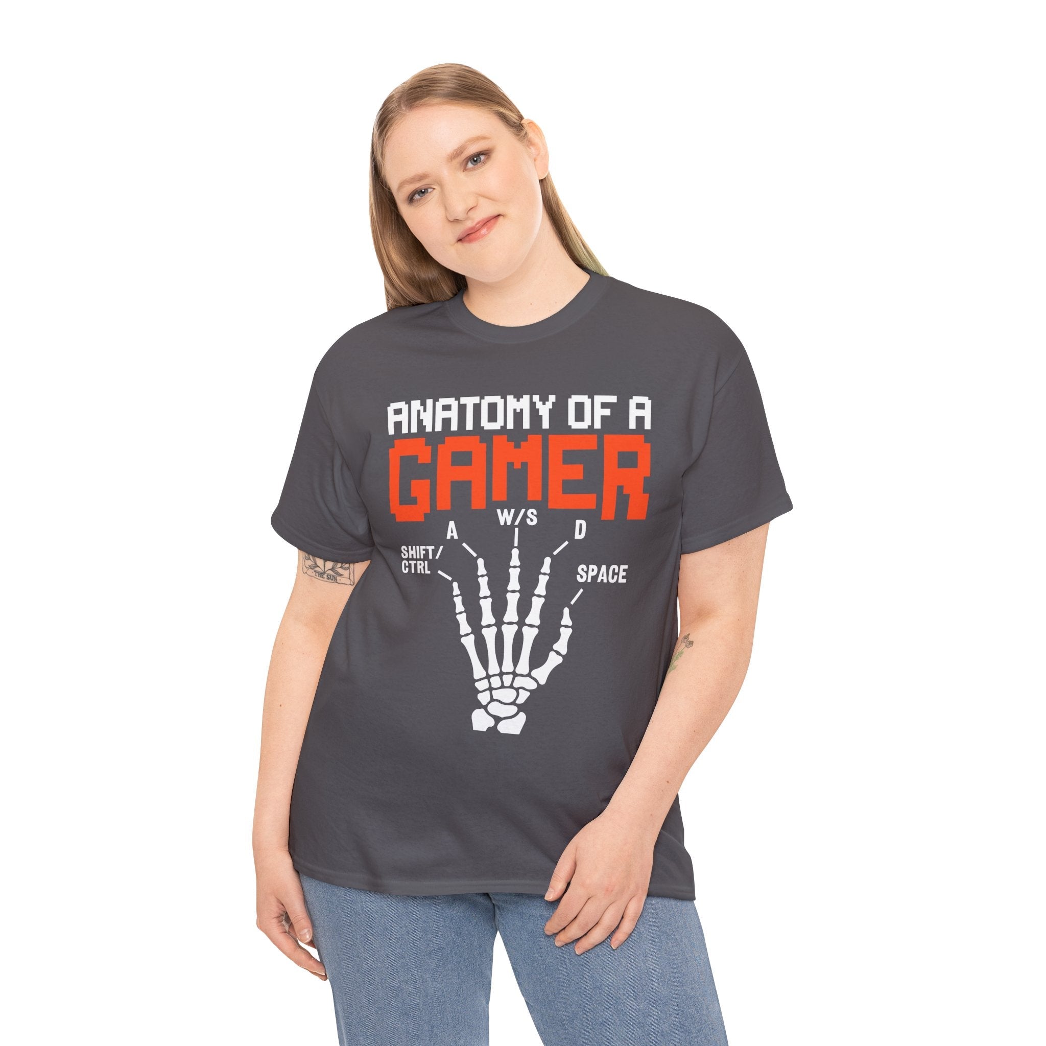 Anatomy of a Gamer Unisex T- Shirt Printify