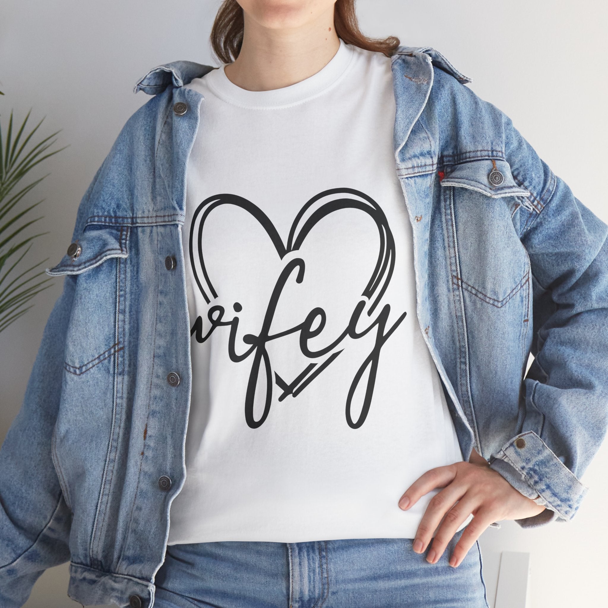 Wifey Love Unisex T- Shirt Printify