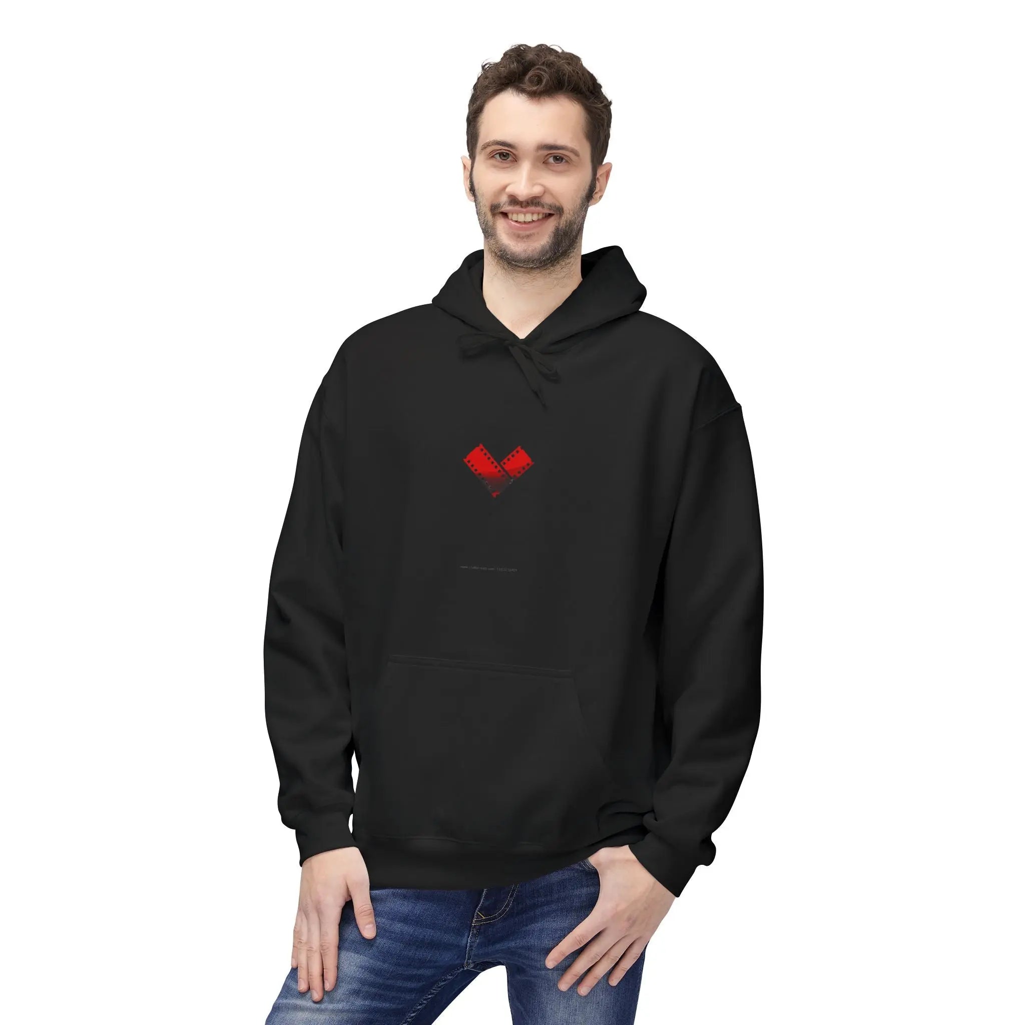 Retro Cinema Unisex Fleece Hoodie Printify