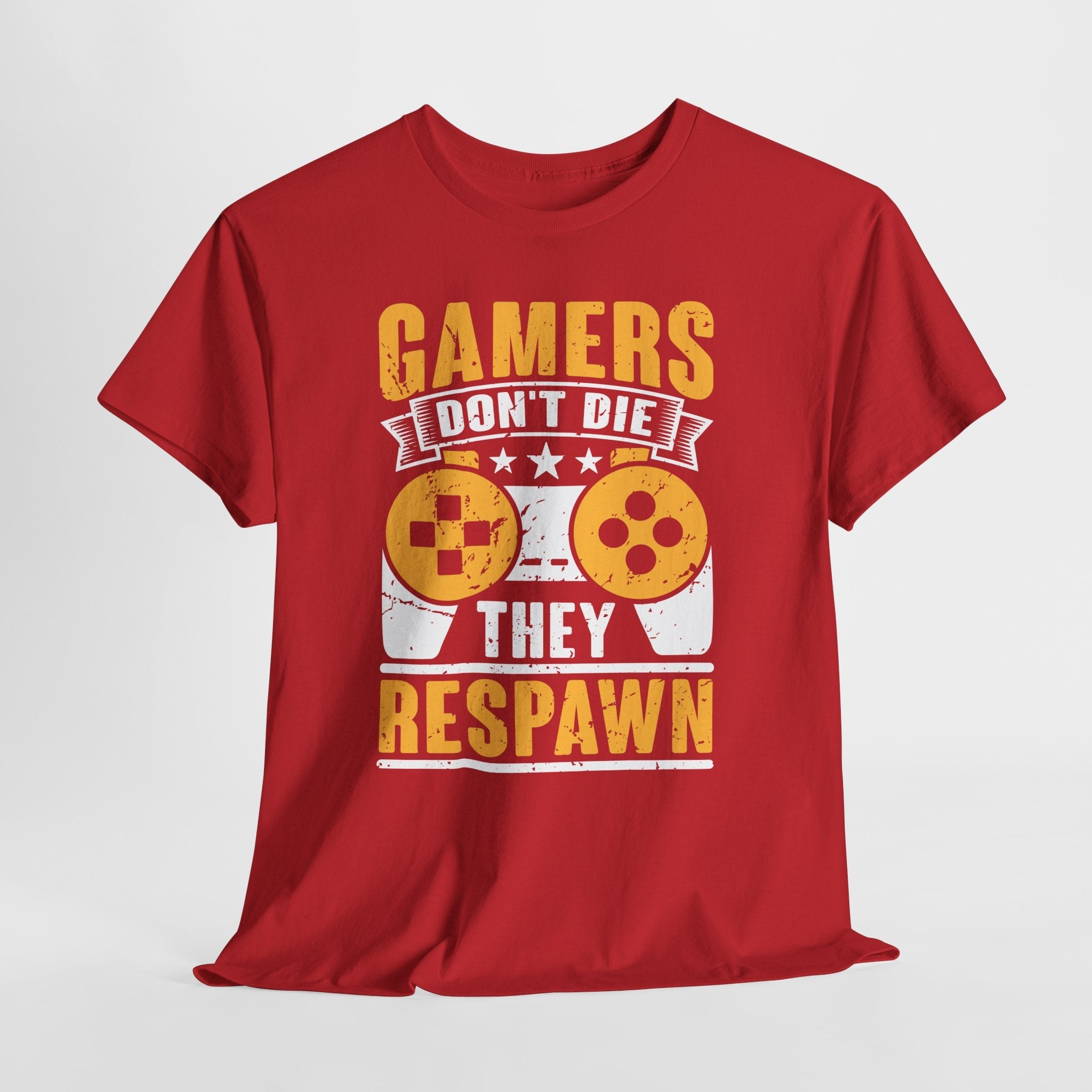 Gamers Don’t Die, They Respawn Unisex T-Shirt Printify