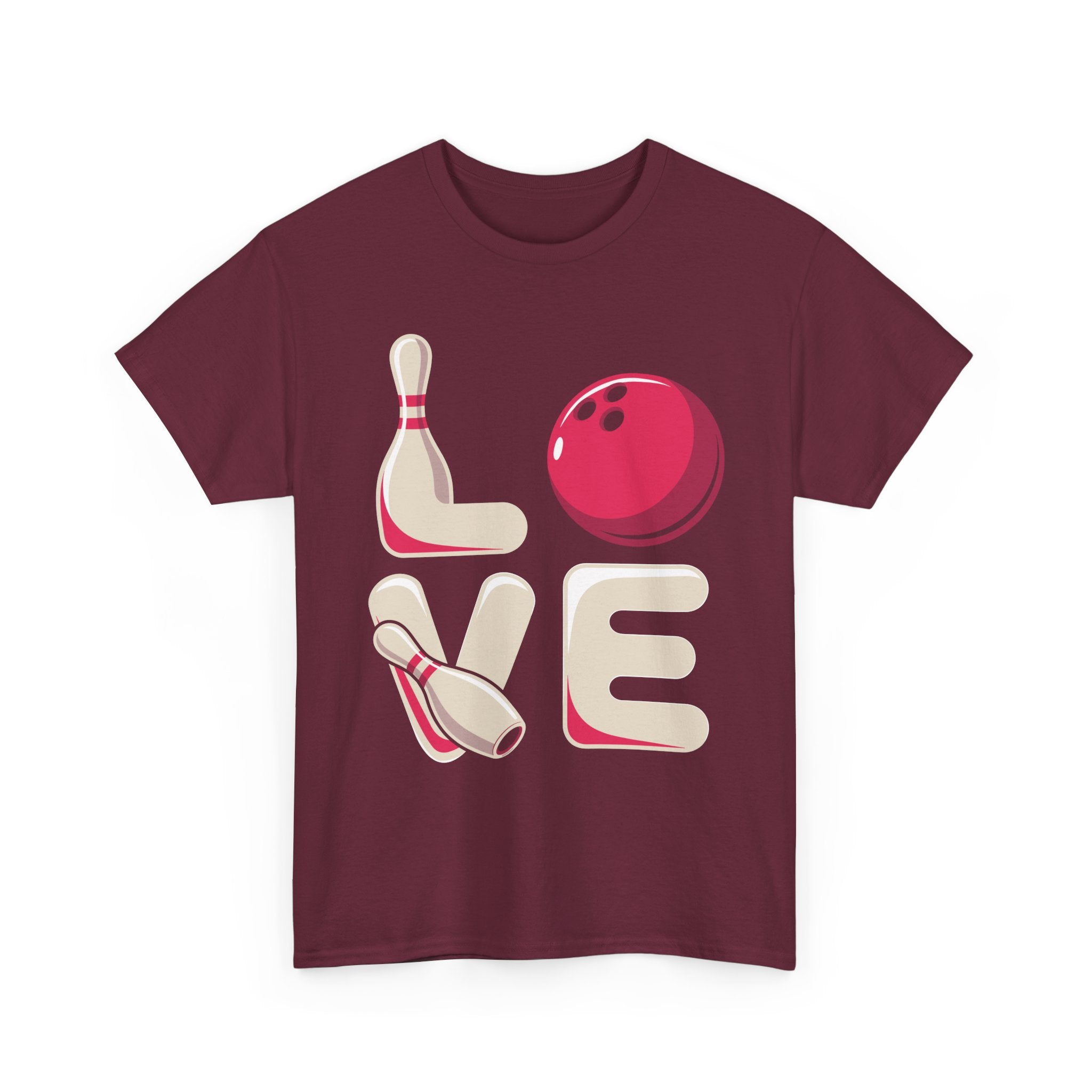 Bowling Love Graphic T-shirt Printify