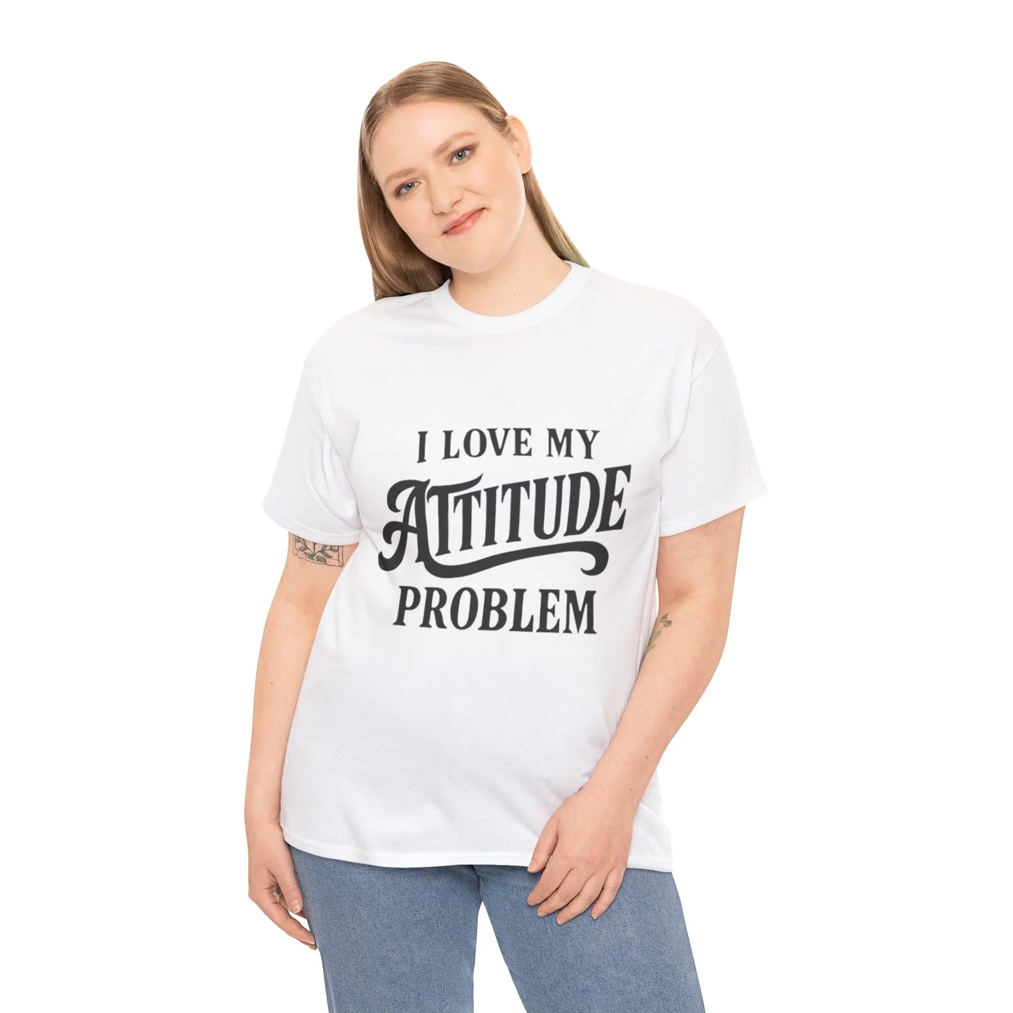 I Love My Attitude Problem Unisex T-Shirt Printify
