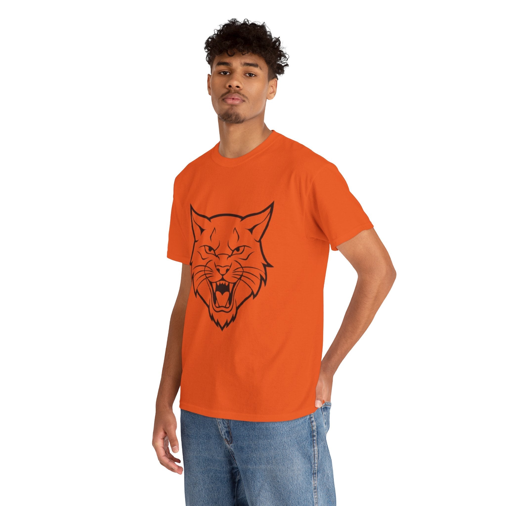 Bobcat Unisex Animal Graphic T-Shirt Printify