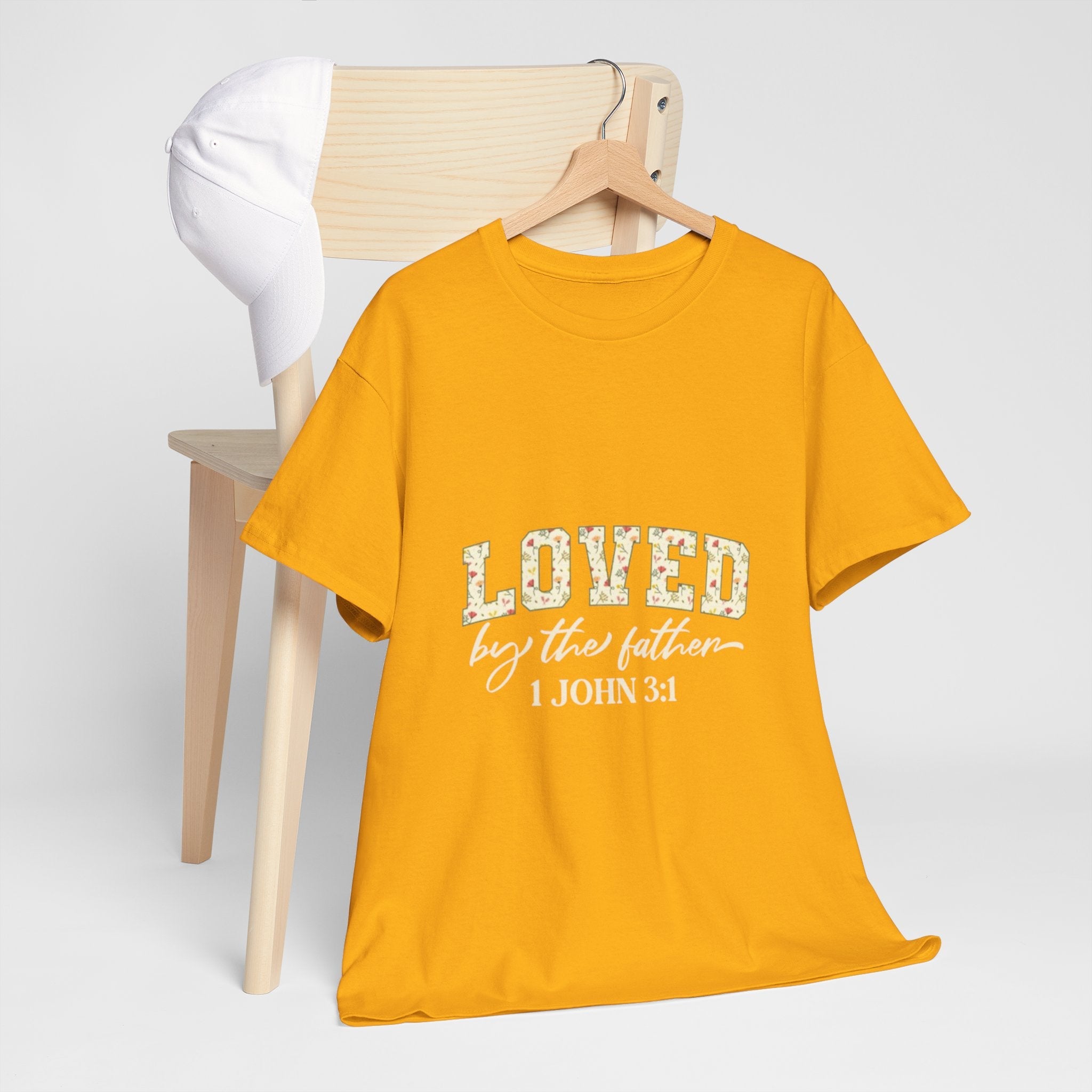 Loved by the Father T-Shirt Printify
