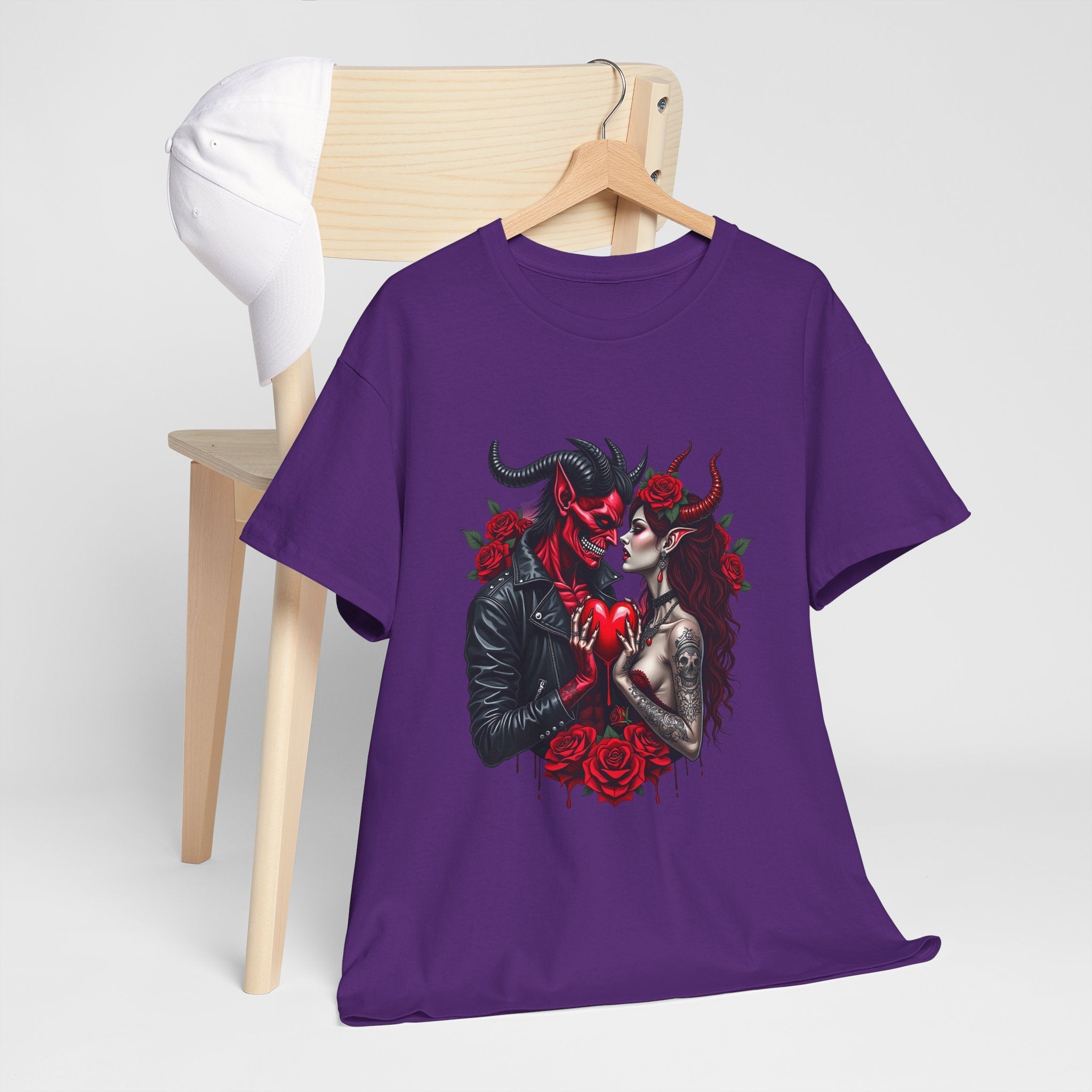 Romantic Gothic Graphic T-Shirt Printify