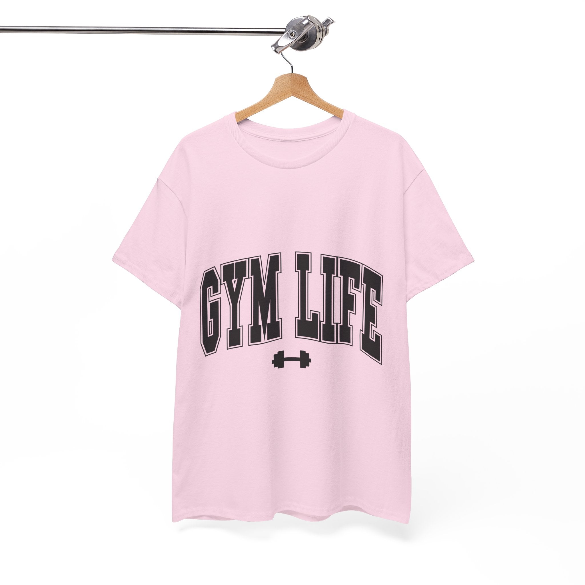 Gym Life Unisex Heavy Cotton T- Shirt Printify