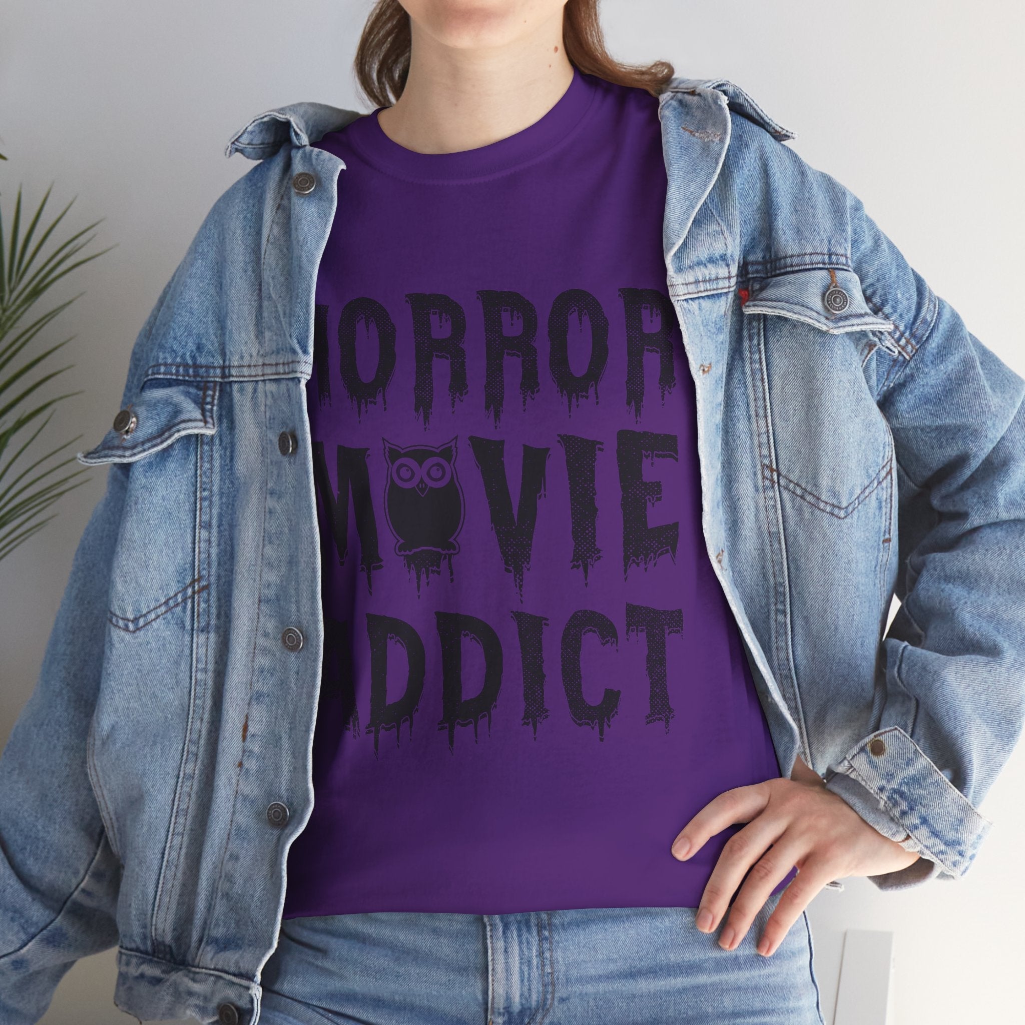 Horror Movie Addict T- Shirt Printify