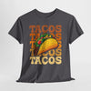 Tacos Lovers Graphic T- Shirt Printify