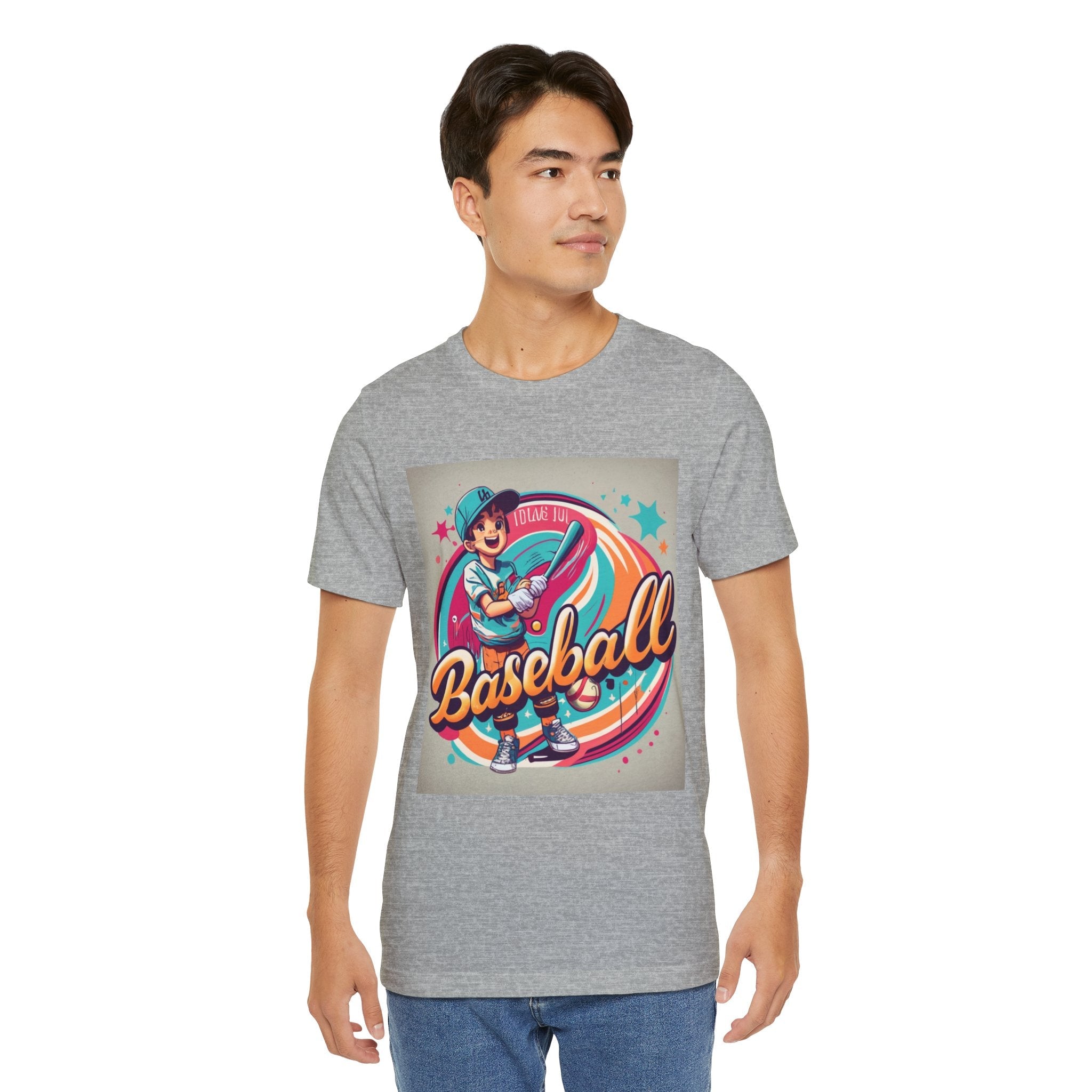Baseball Vintage Style Graphic T- Shirt Printify