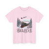 Christmas Train 'Believe' Unisex T- Shirt Printify