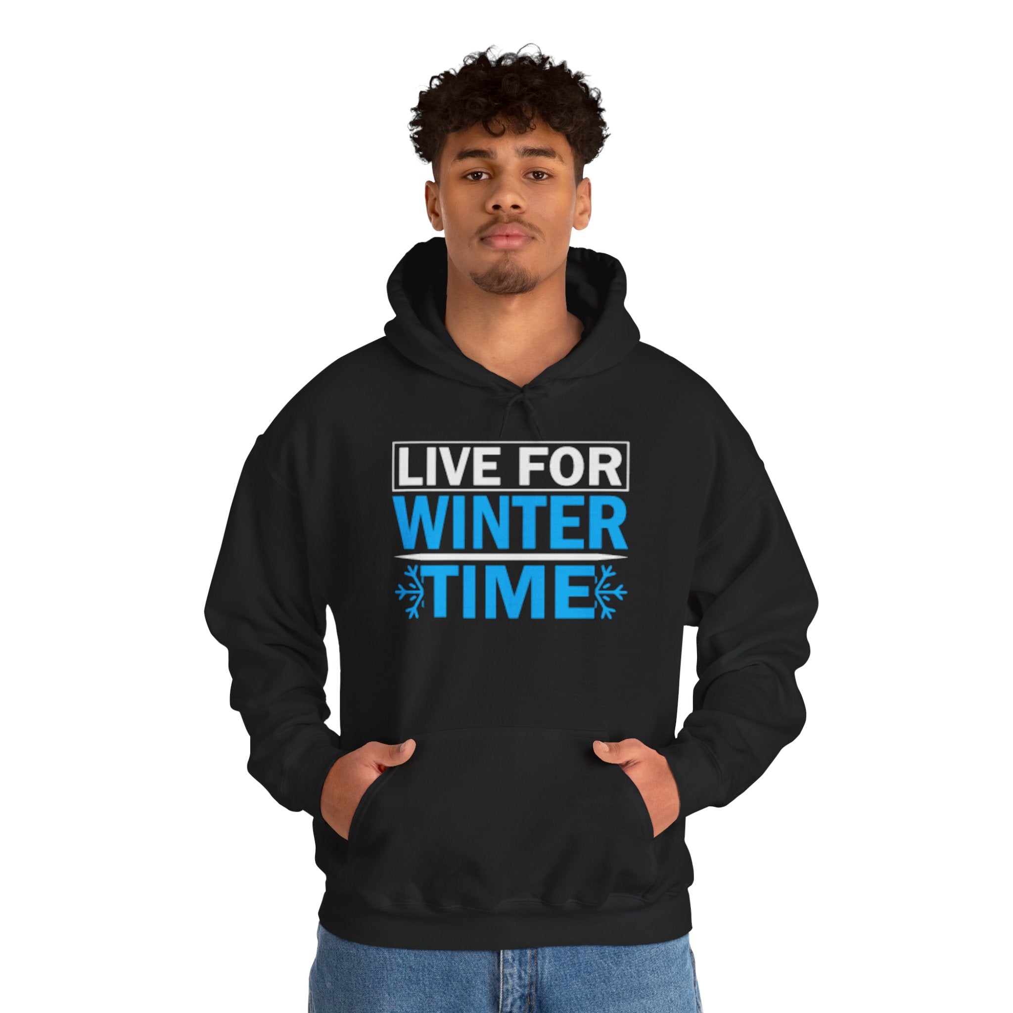Live for Winter Time Hoodie Printify