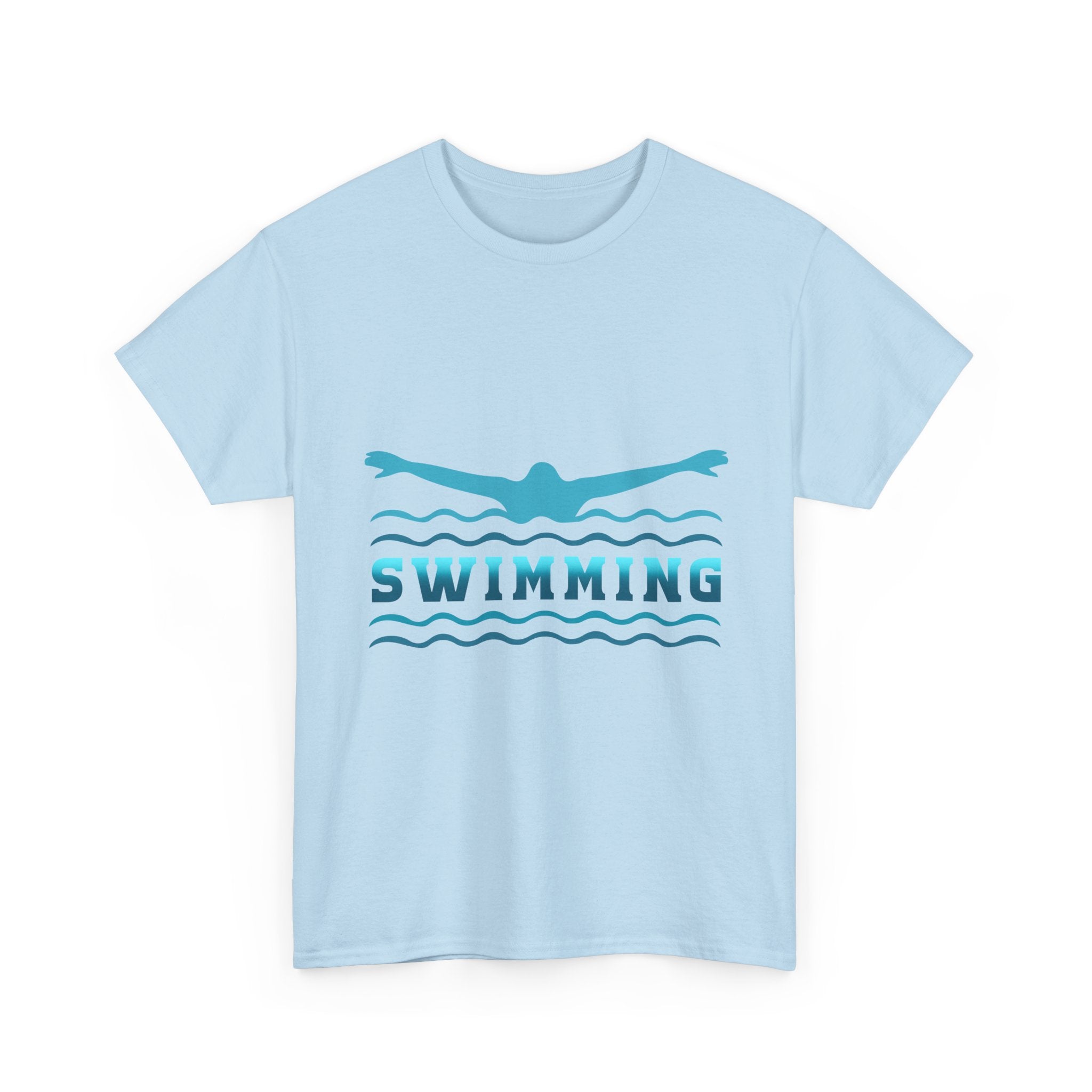 Swimming Unisex T-Shirt Printify