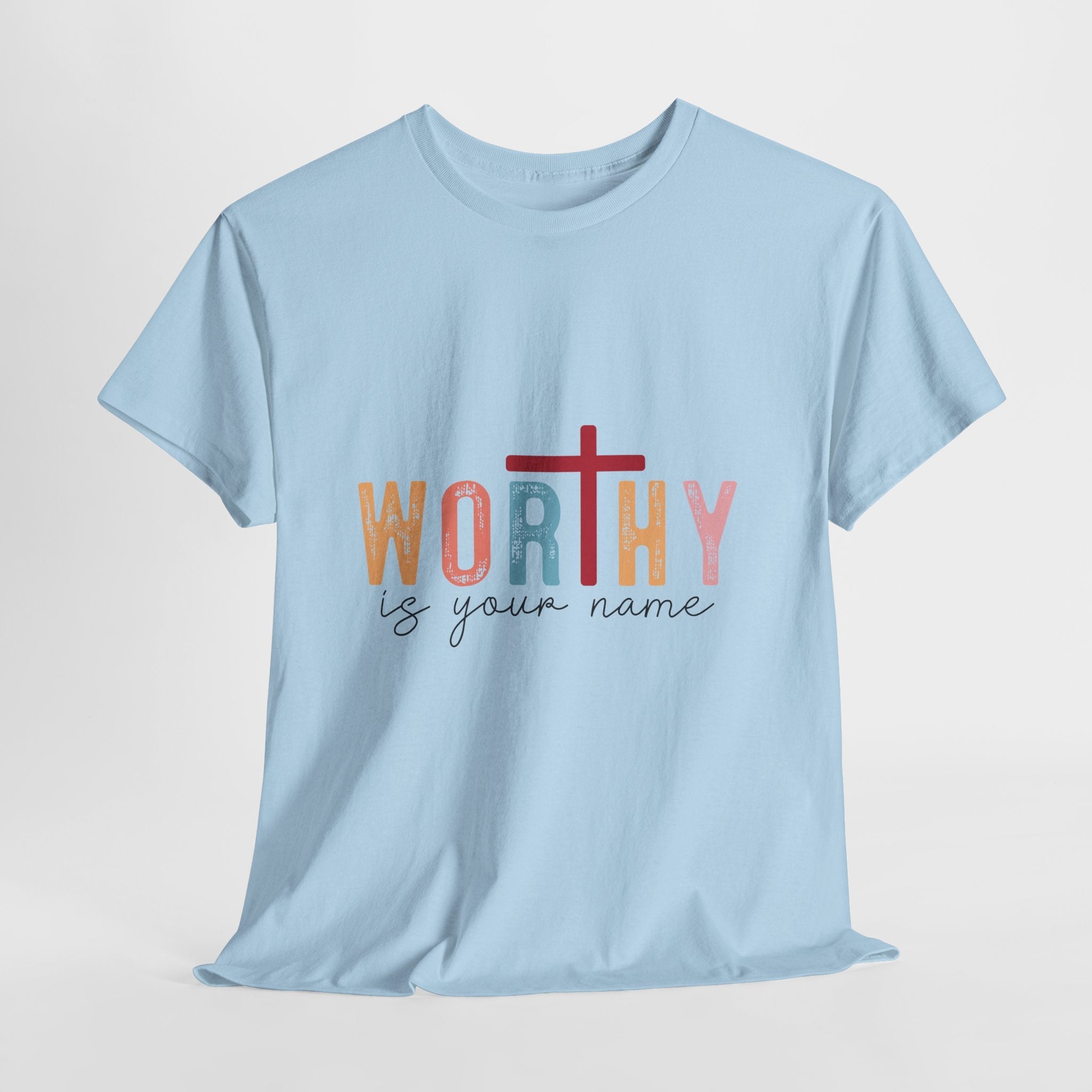 Worthy Christian Graphic T-Shirt Printify