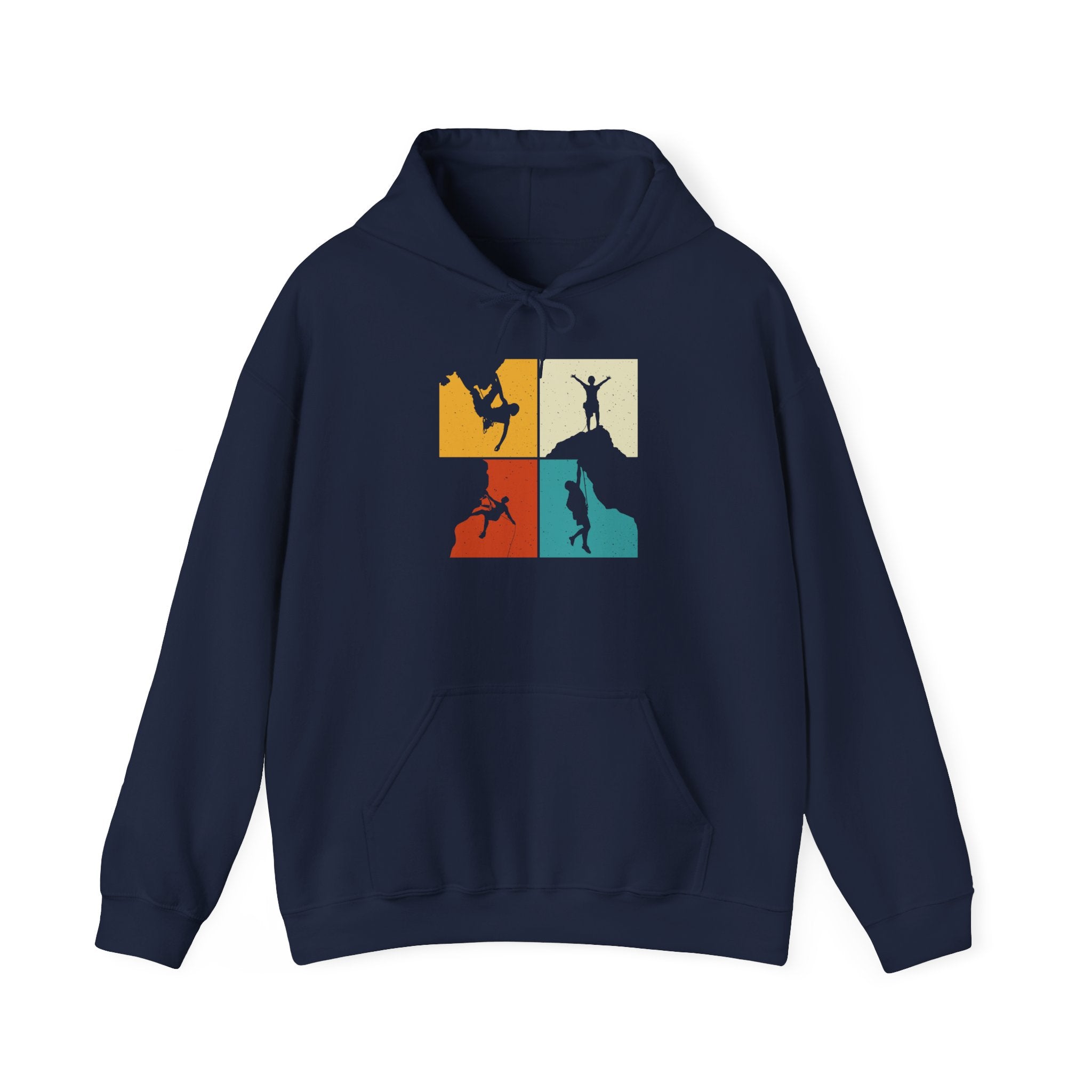 Rock Climbing Hoodie Printify