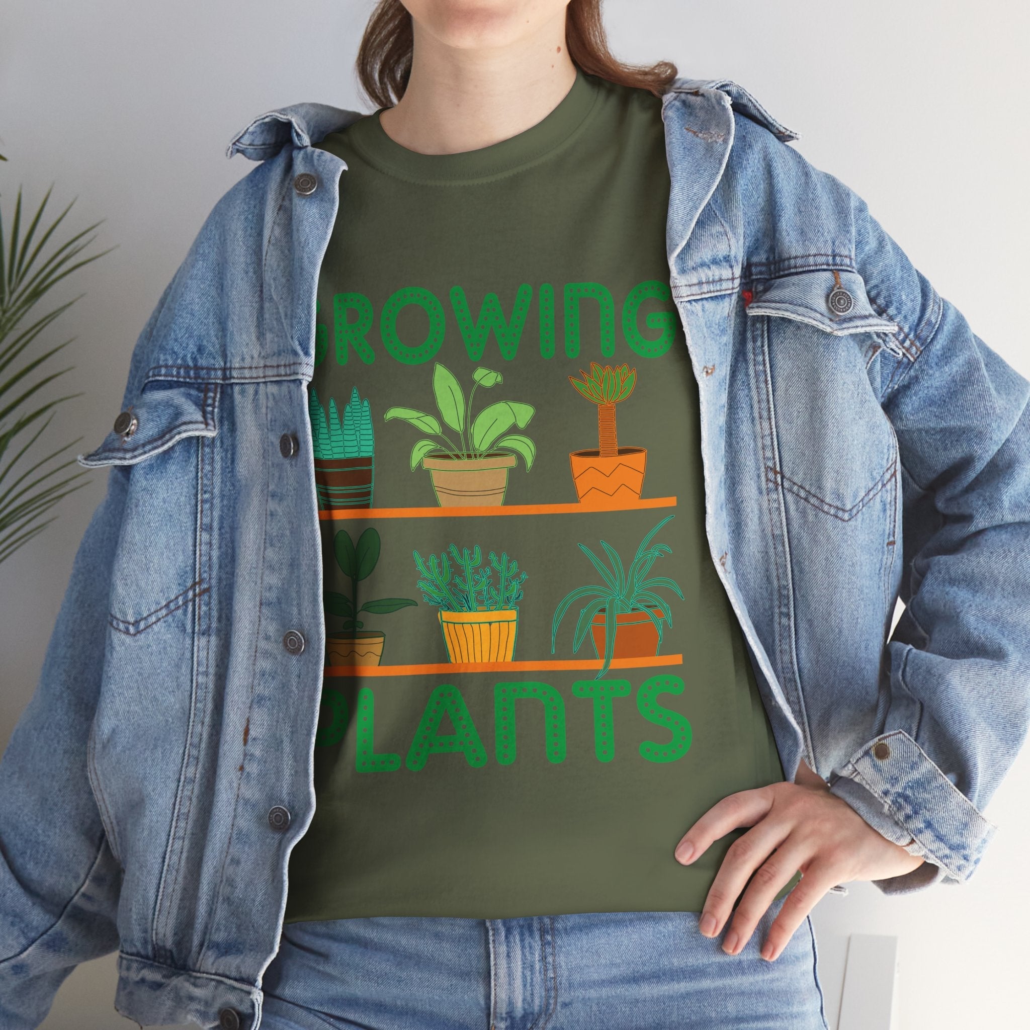 Gardening Lover Growing Plants T- Shirt Printify
