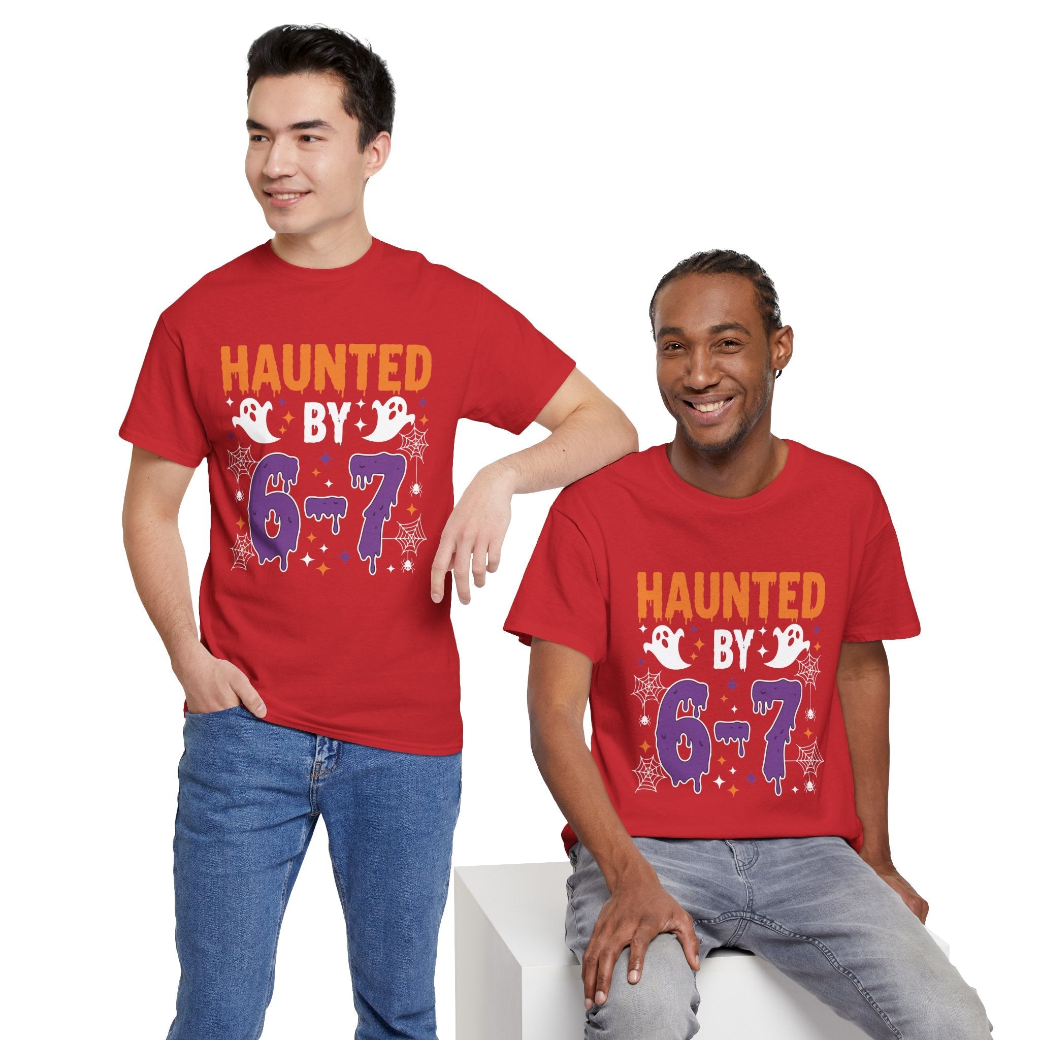 Haunted by 6-7 Unisex Graphic T-Shirt Printify