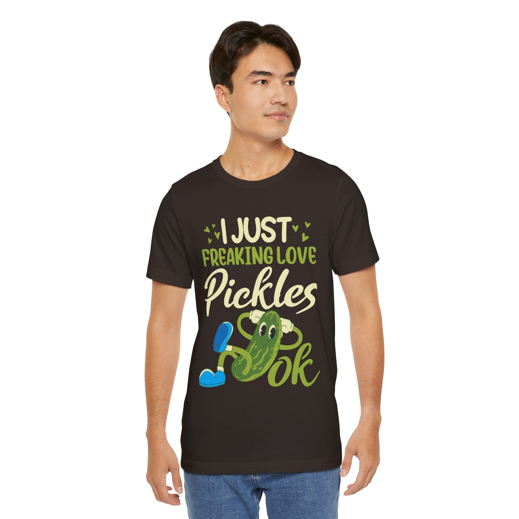 I Just Freaking Love Pickles T-Shirt Printify