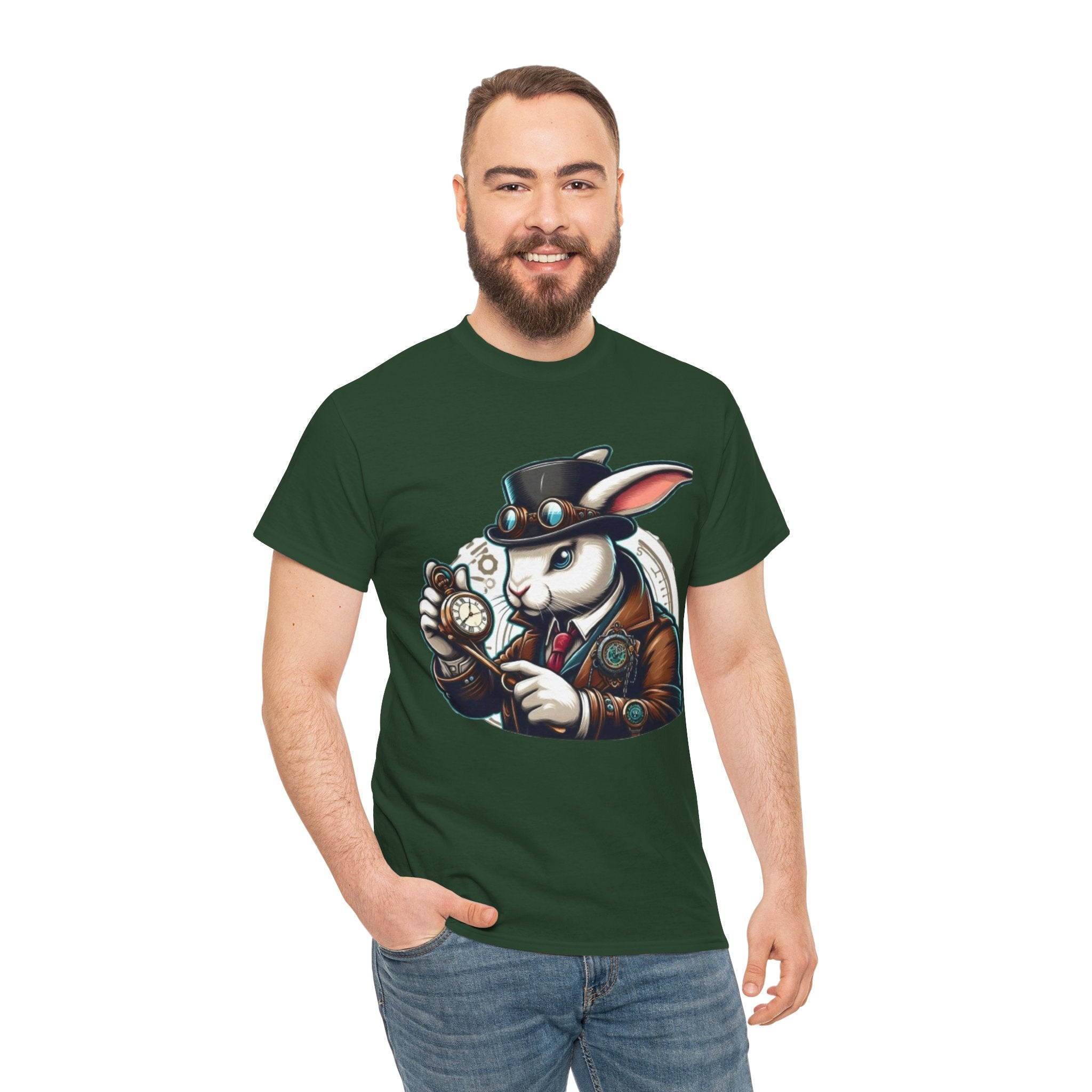 Detective Vintage Rabbit T-Shirt Printify