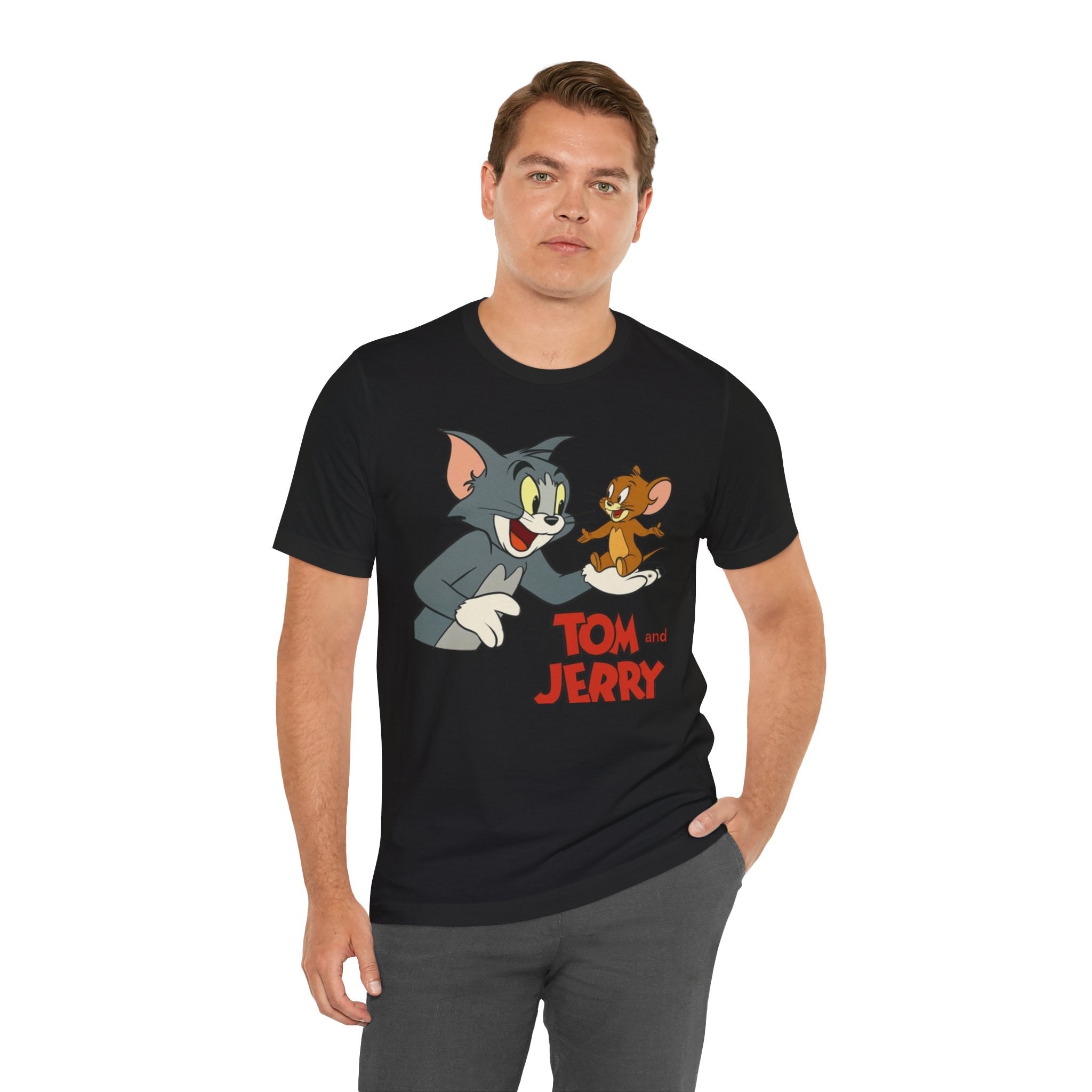Tom and Jerry Graphic T-Shirt Printify