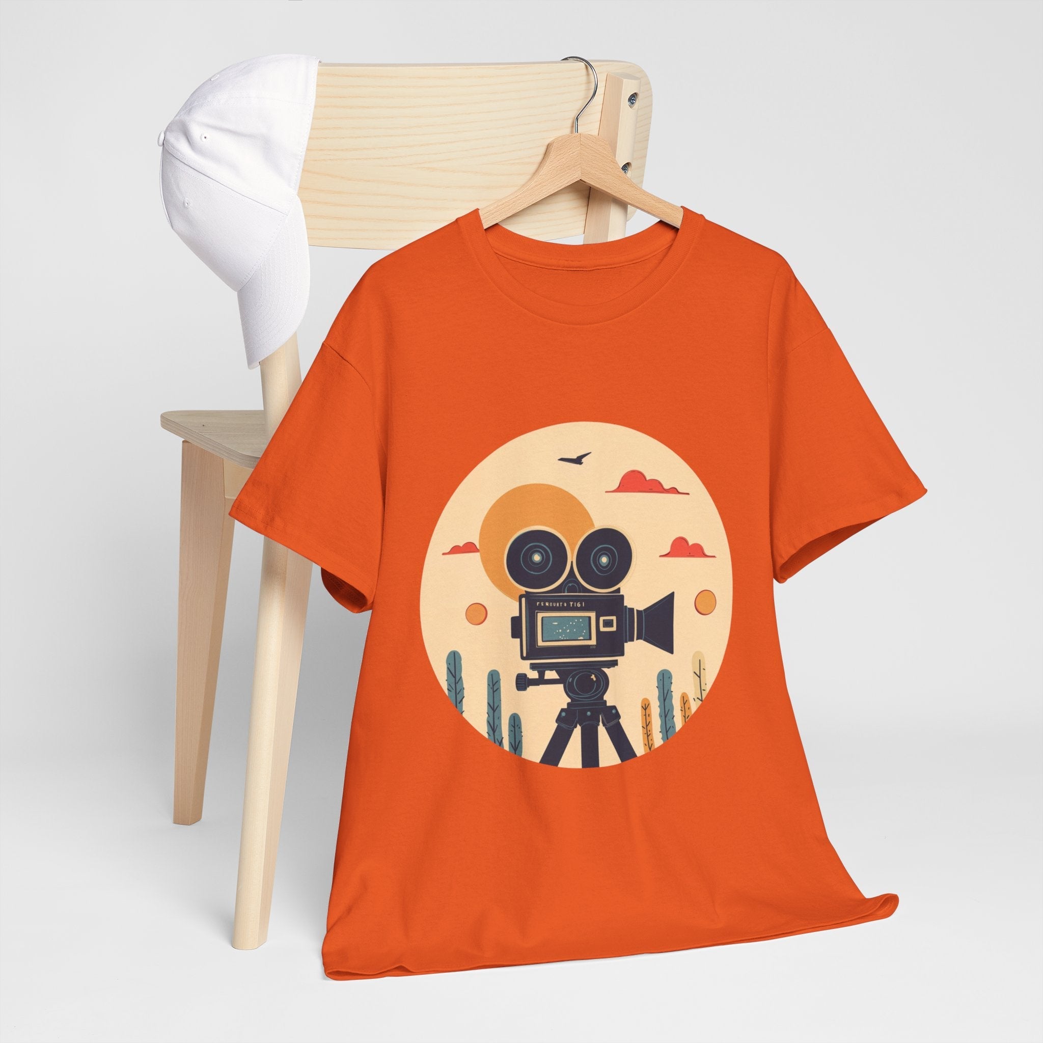 Vintage Film Camera T- Shirt Printify