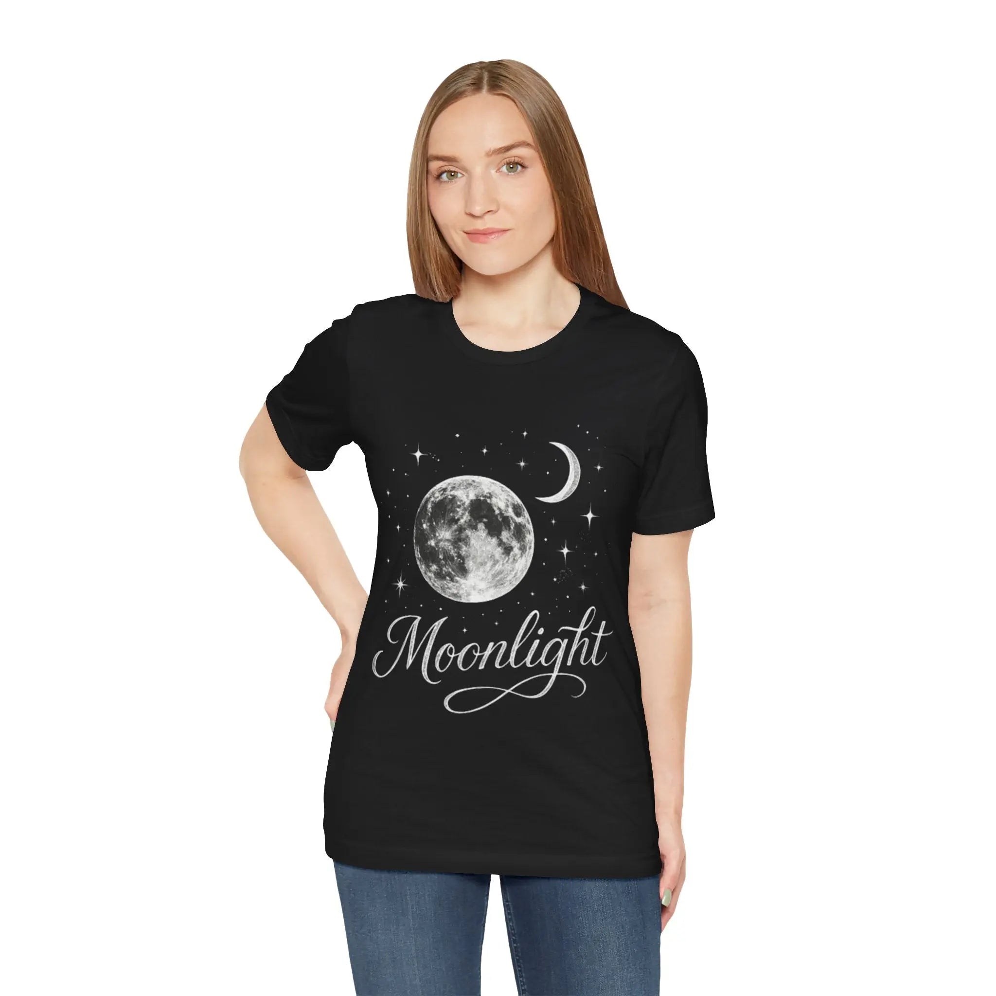 Galaxy Moonlight Unisex T-Shirt - Crafted Looks