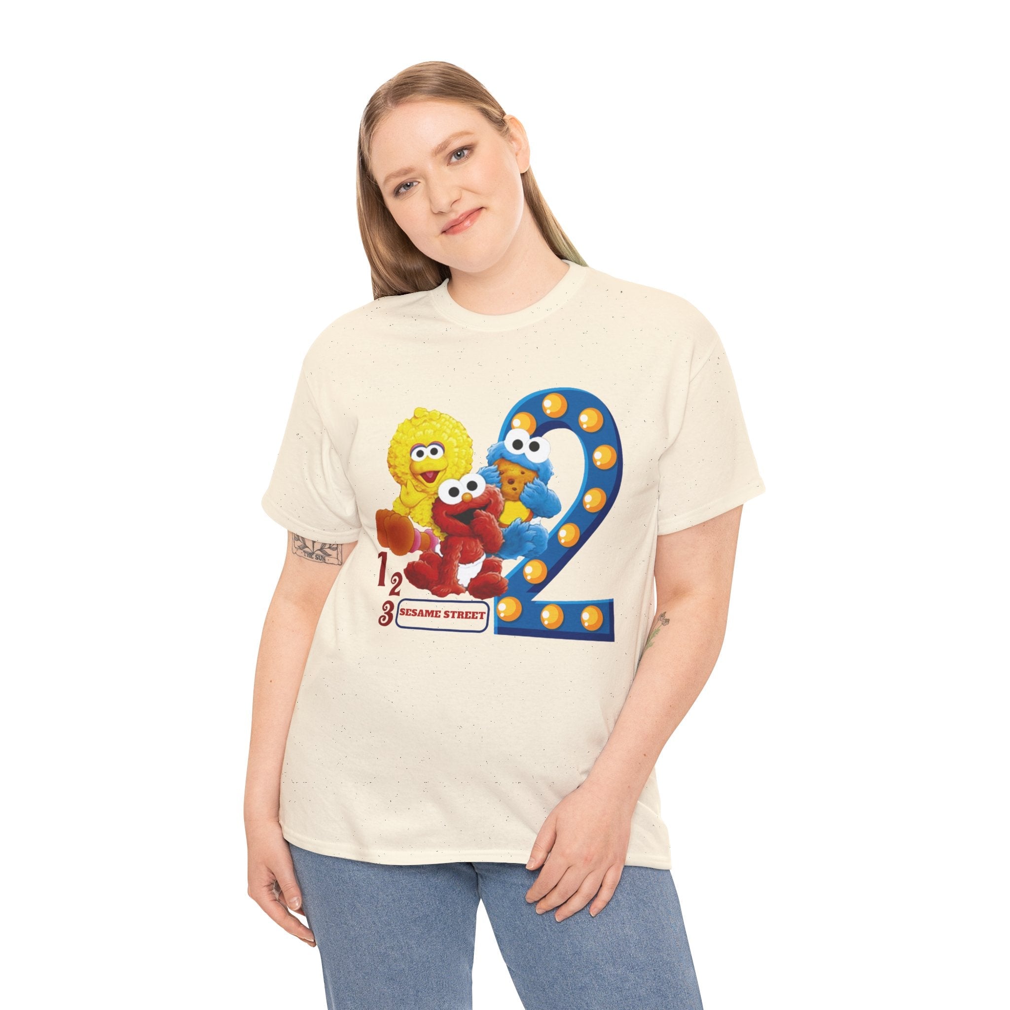 123 Sesame Street T-Shirt Printify
