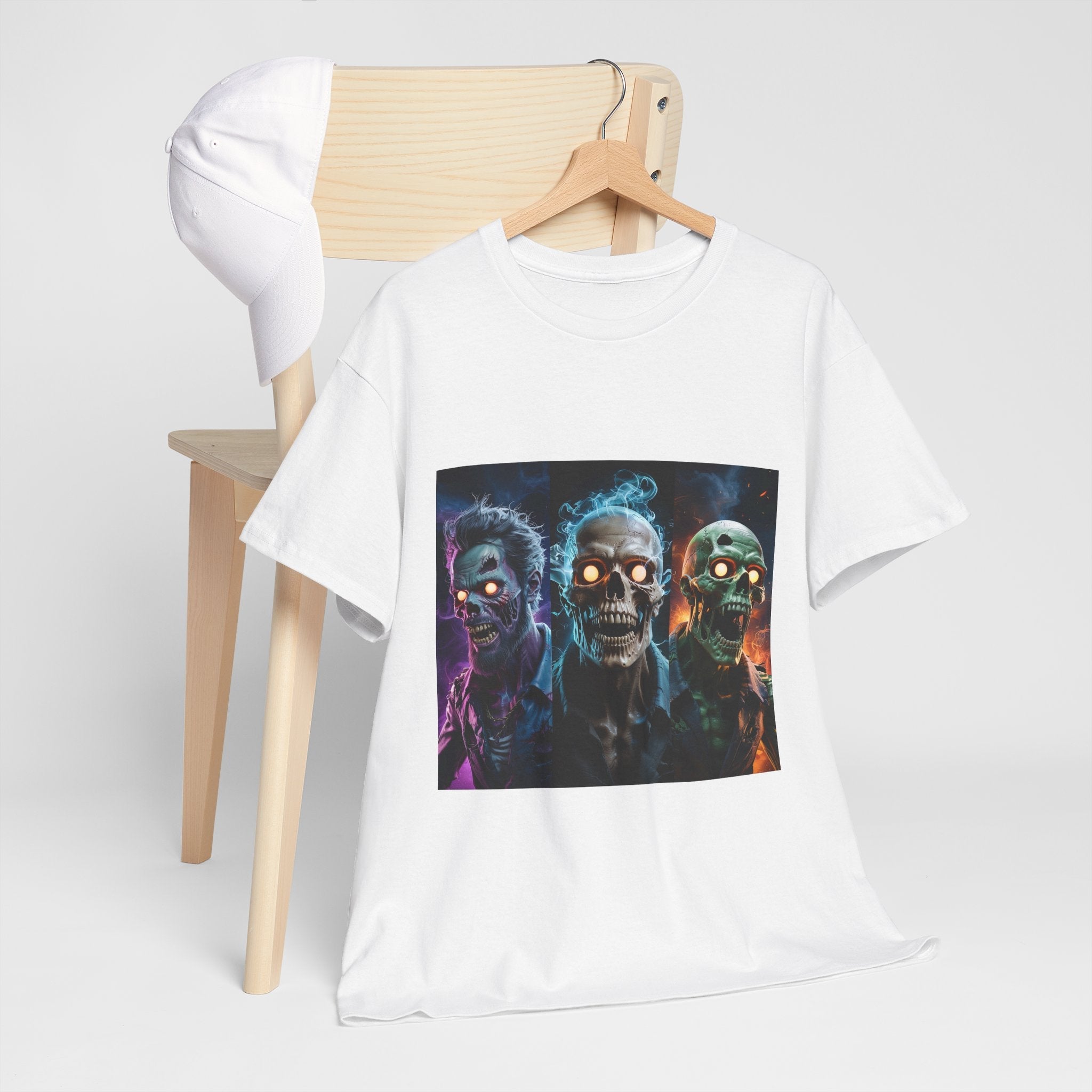 Zombie Graphic T- Shirt Printify