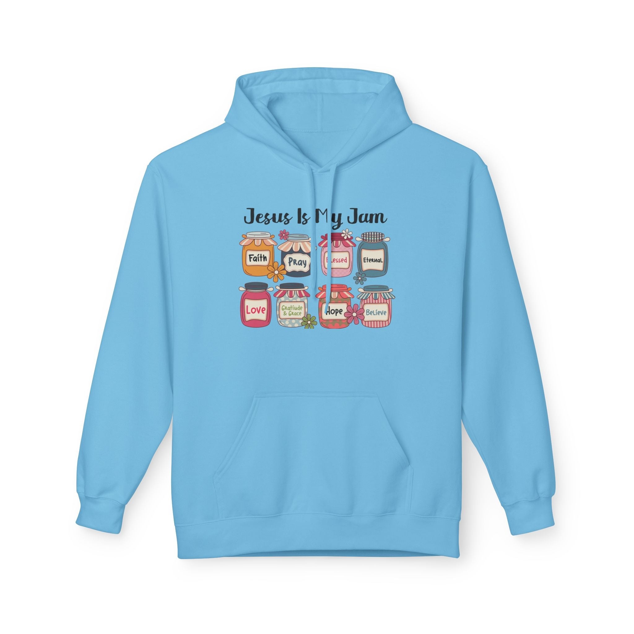 Jesus Is My Jam Graphic Hoodie Printify