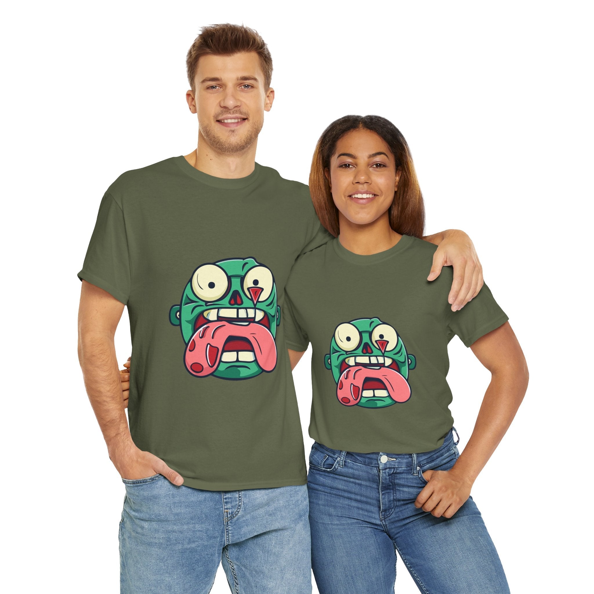 Cute Zombie Graphic T- Shirt Printify