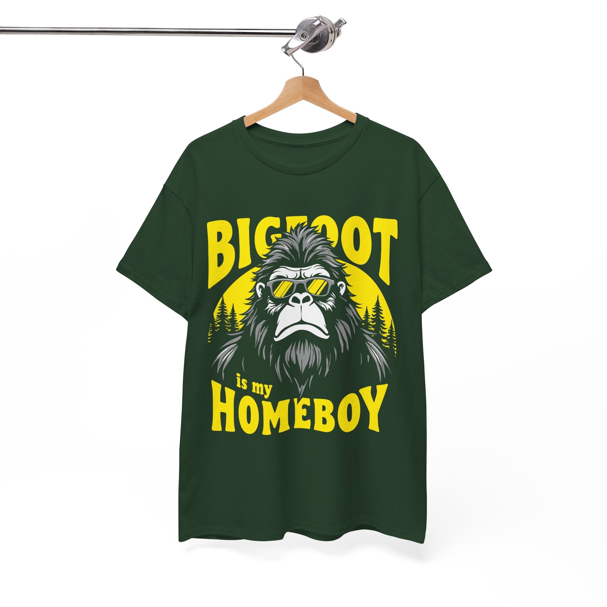 Bigfoot Homeboy Unisex Graphic T-Shirt Printify