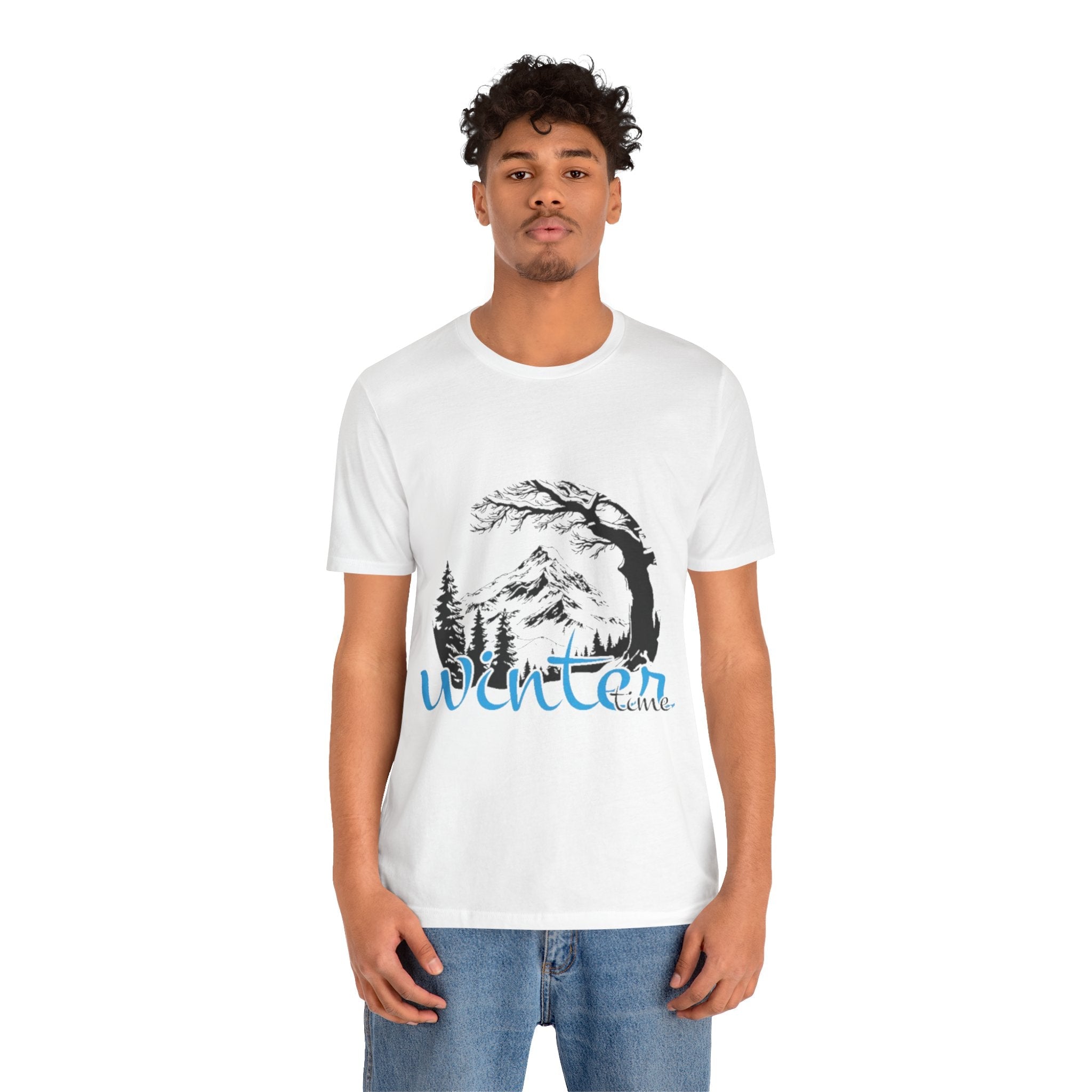 Winter Time Graphic T-Shirt Printify